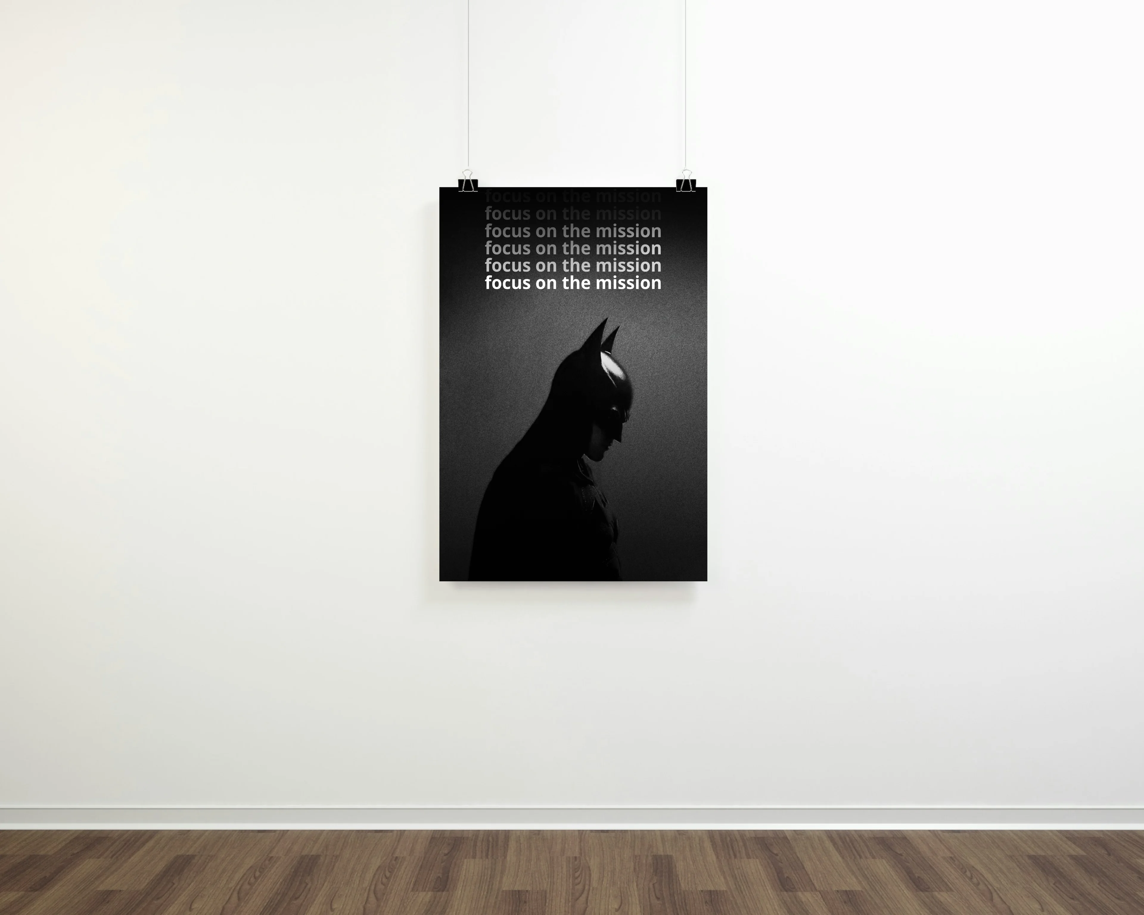 Batman Focus On The Mission Posteri