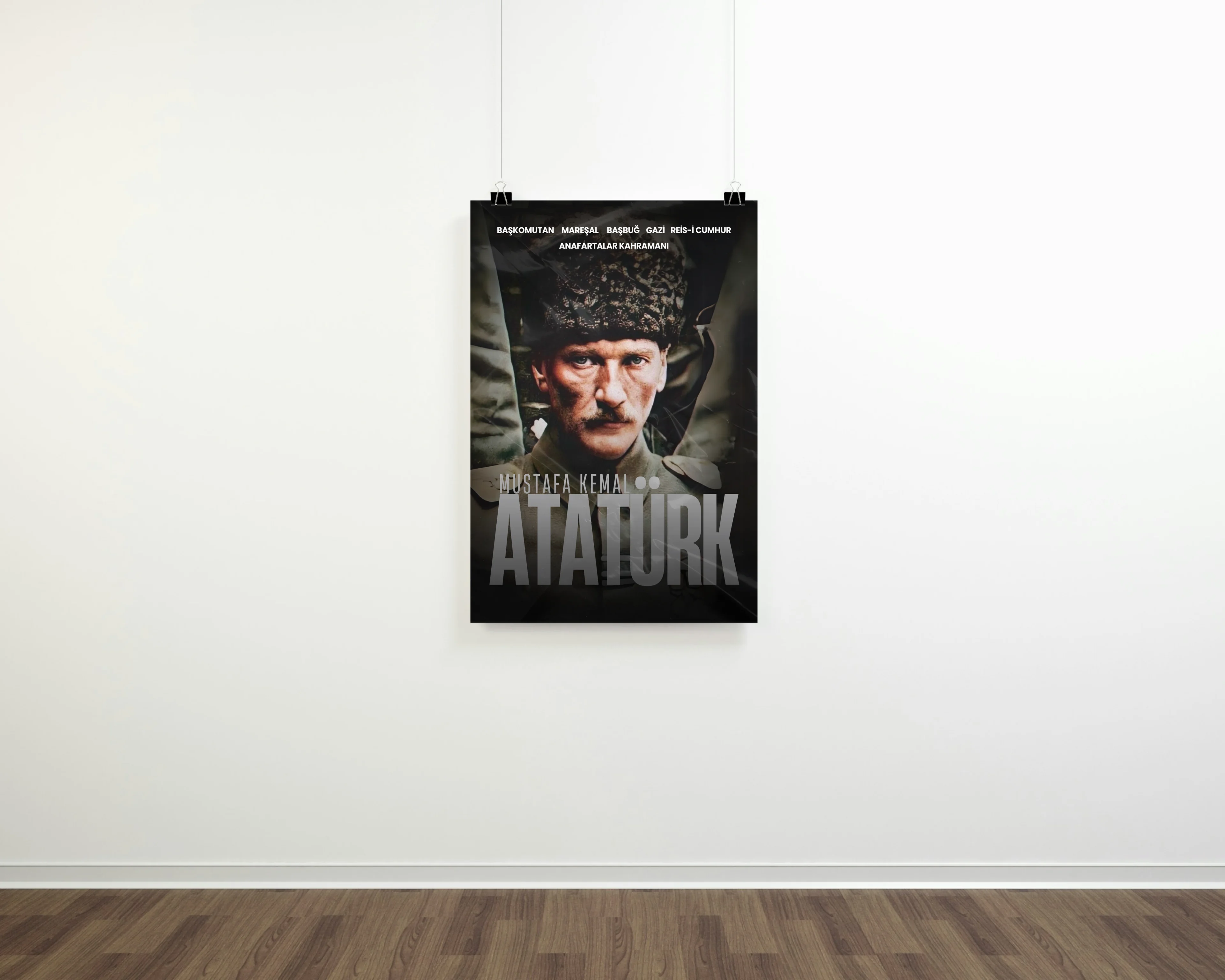 Mustafa Kemal Atatürk Posteri (Atatürk Serisi)