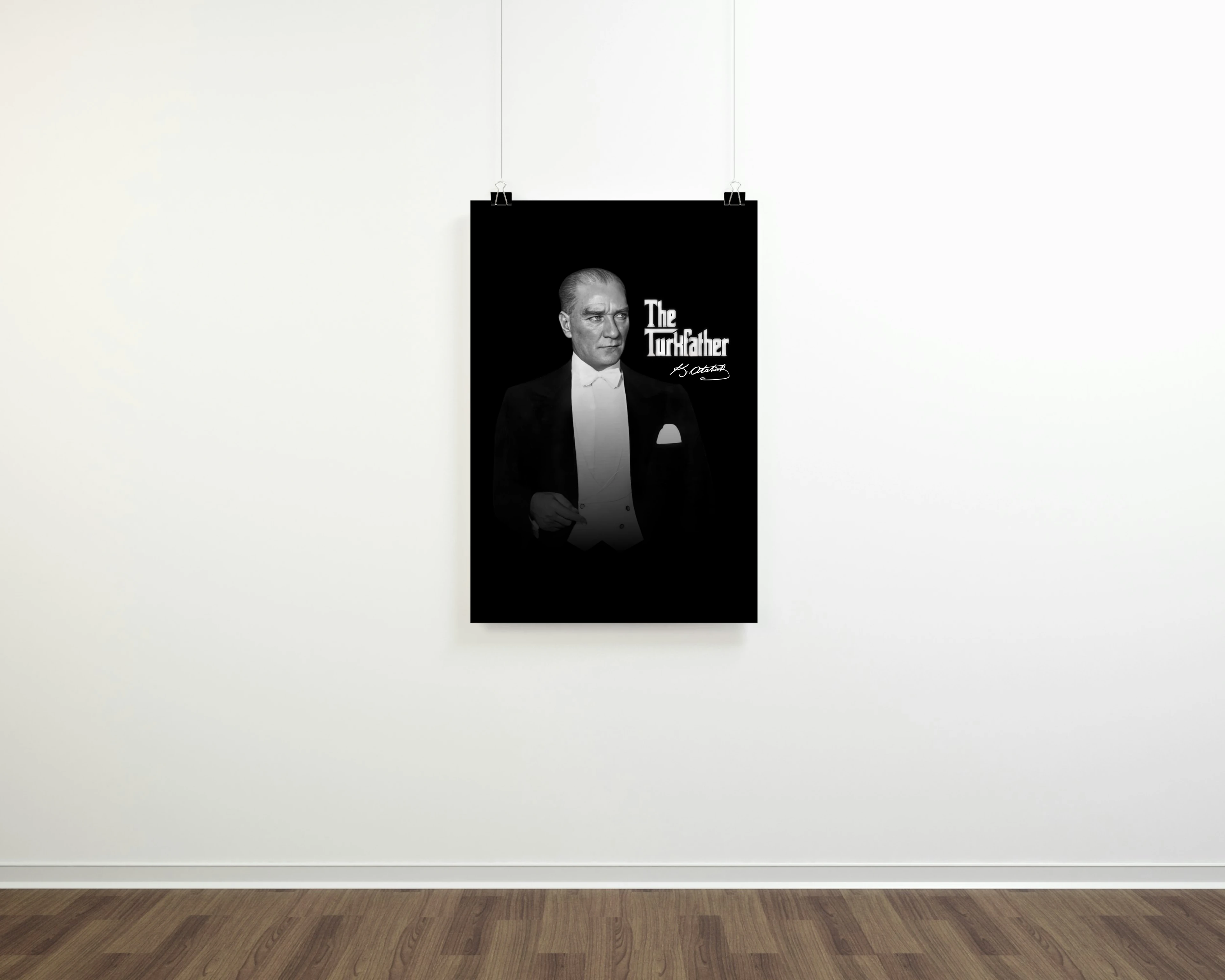 The Türk Father Atatürk Posteri (Atatürk Serisi)