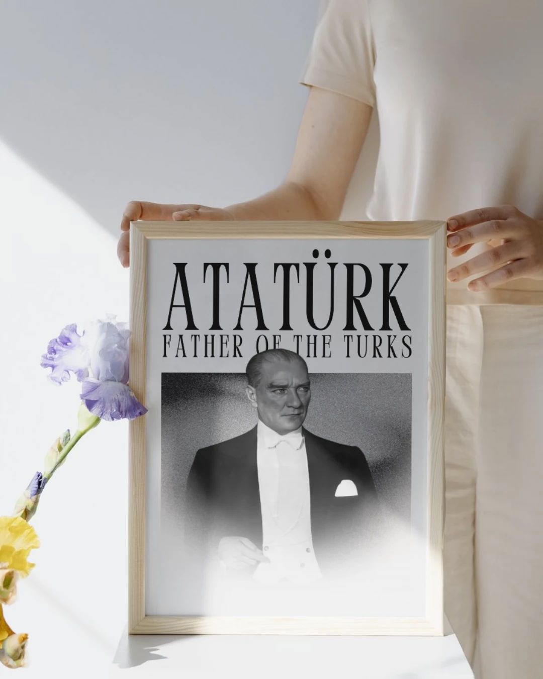 Atatürk Father of the Turks Posteri (Atatürk Serisi)