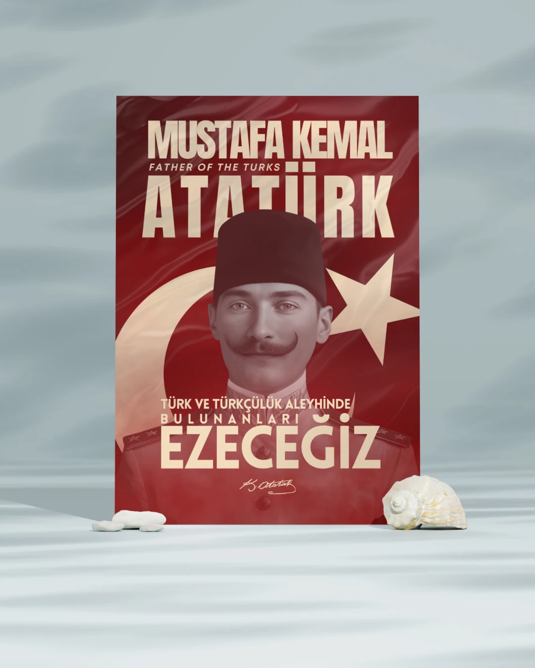 Mustafa Kemal Atatürk Posteri (Atatürk Serisi)