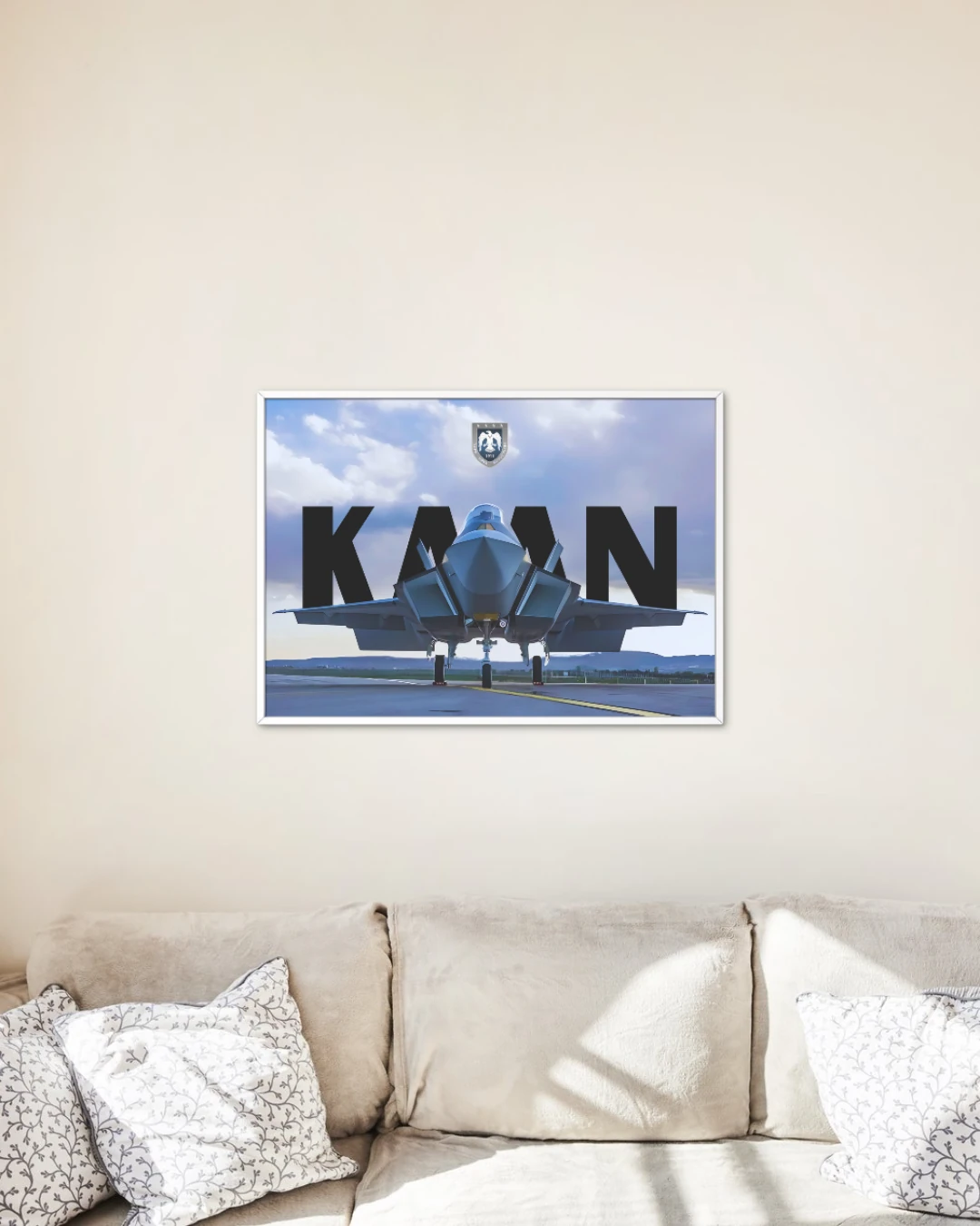 Milli Muharip Uçak KAAN Posteri (Türk Silahlı Kuvvetleri Serisi)