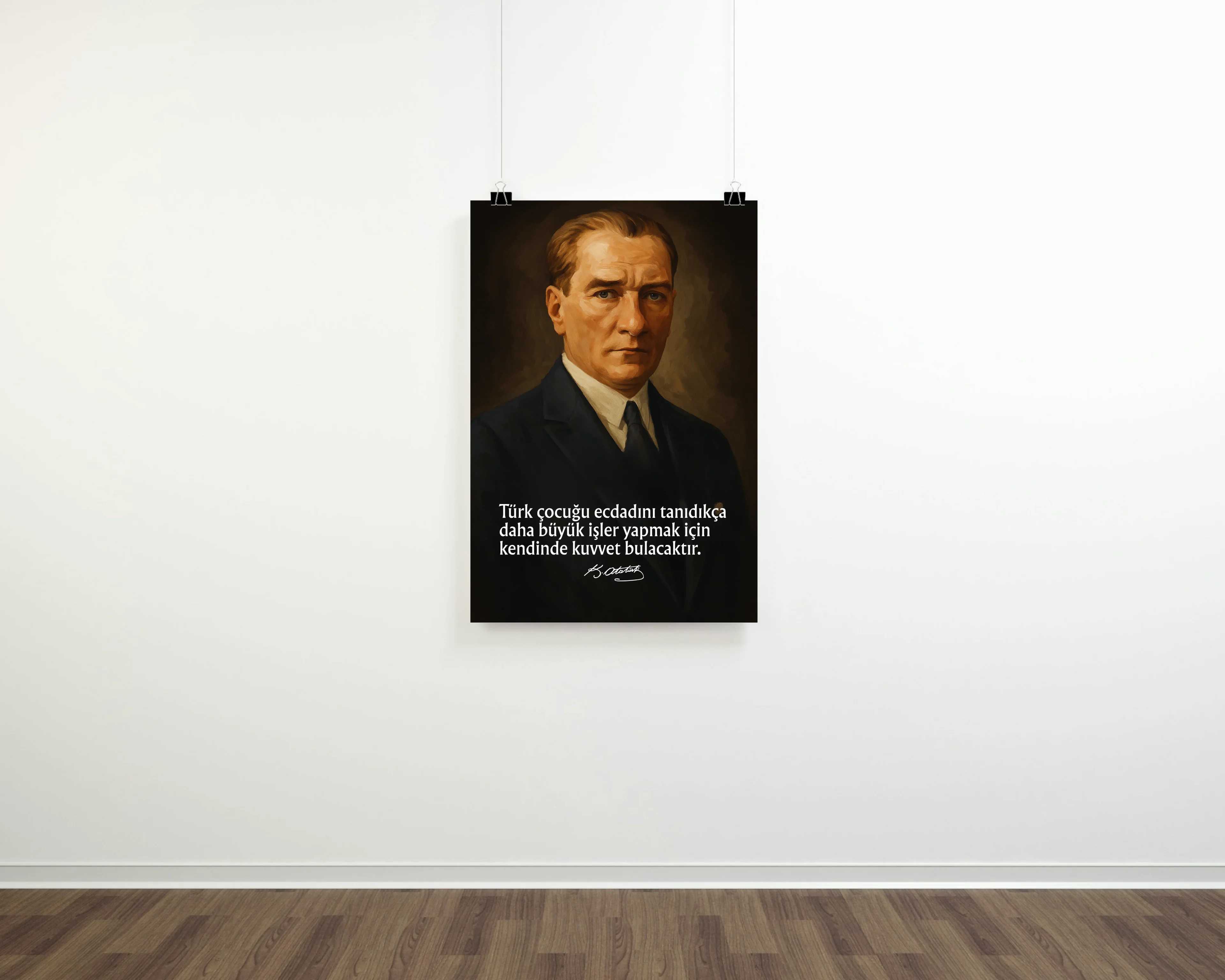 Mustafa Kemal Atatürk Posteri (Atatürk Serisi)