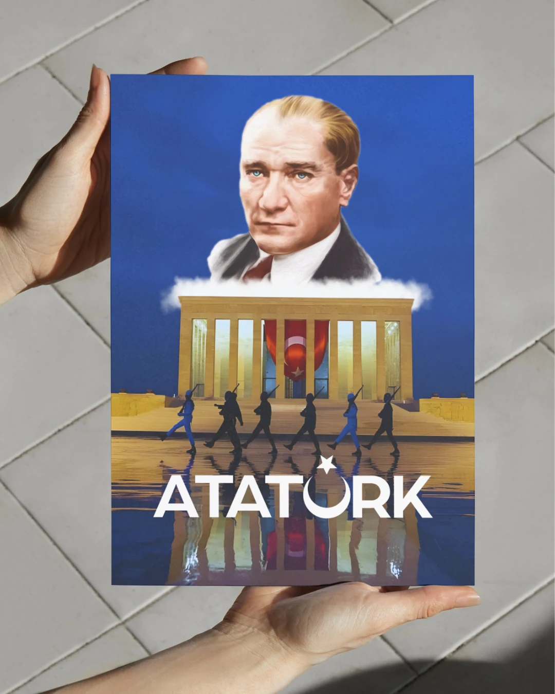 Mustafa Kemal Atatürk Posteri (Atatürk Serisi)