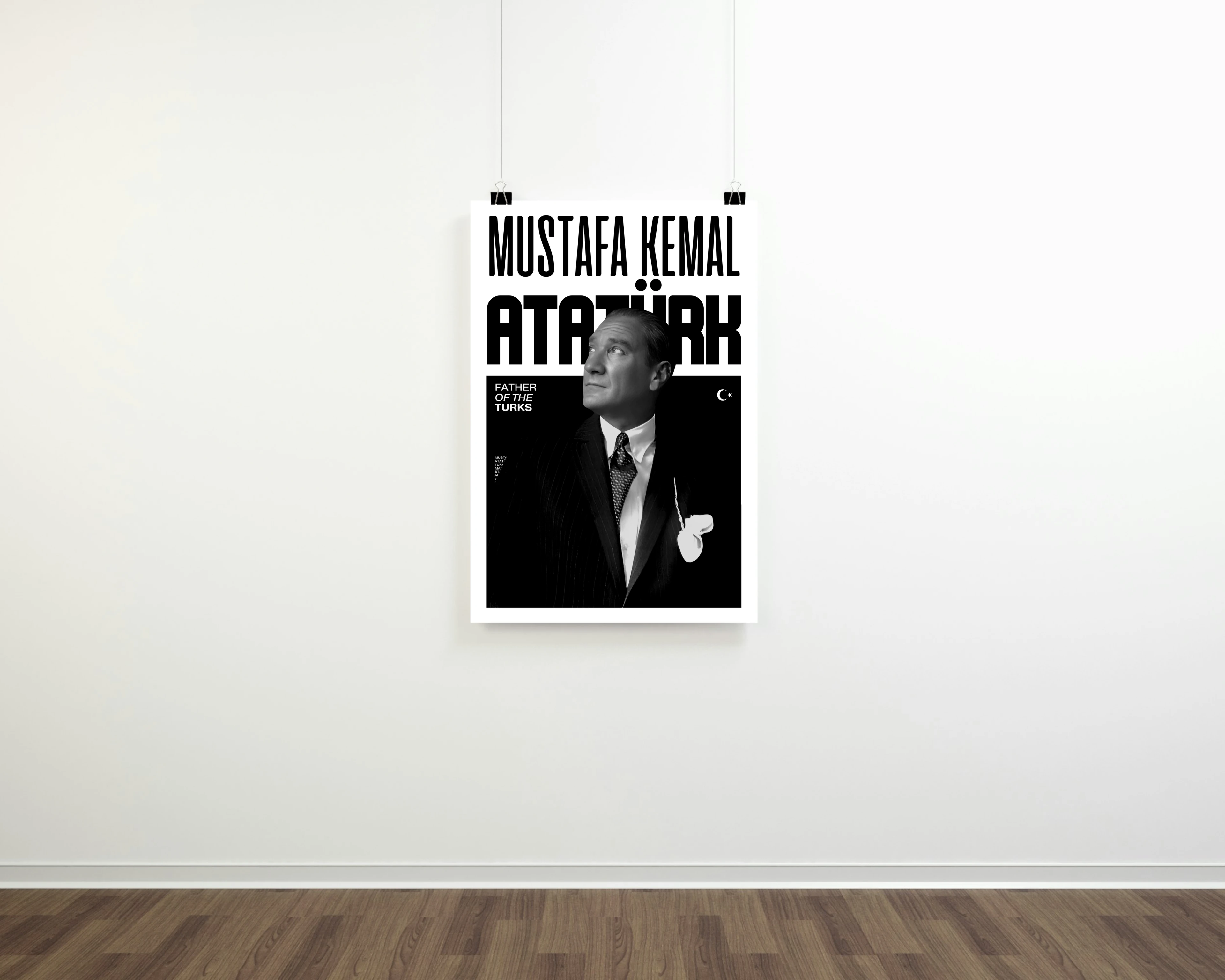 Mustafa Kemal Atatürk Posteri (Atatürk Serisi)