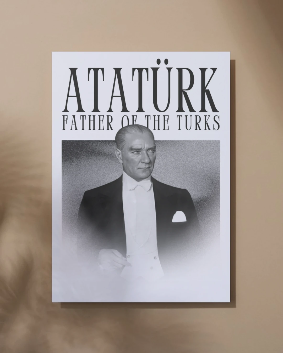 Atatürk Father of the Turks Posteri (Atatürk Serisi)