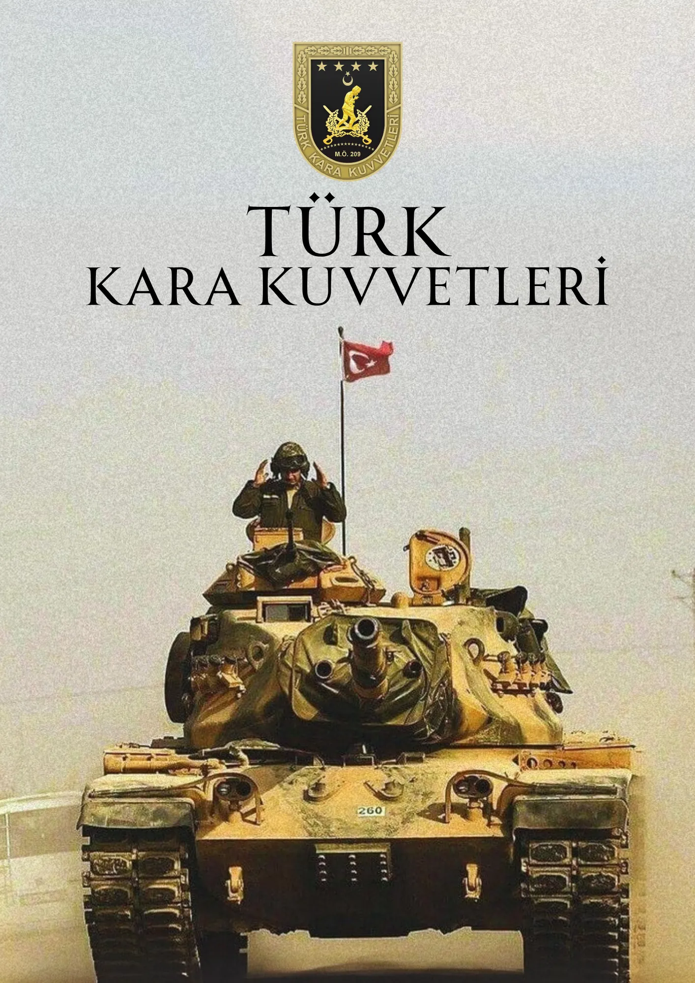 Türk Kara Kuvvetleri Tank Posteri (Türk Silahlı Kuvvetleri Serisi)