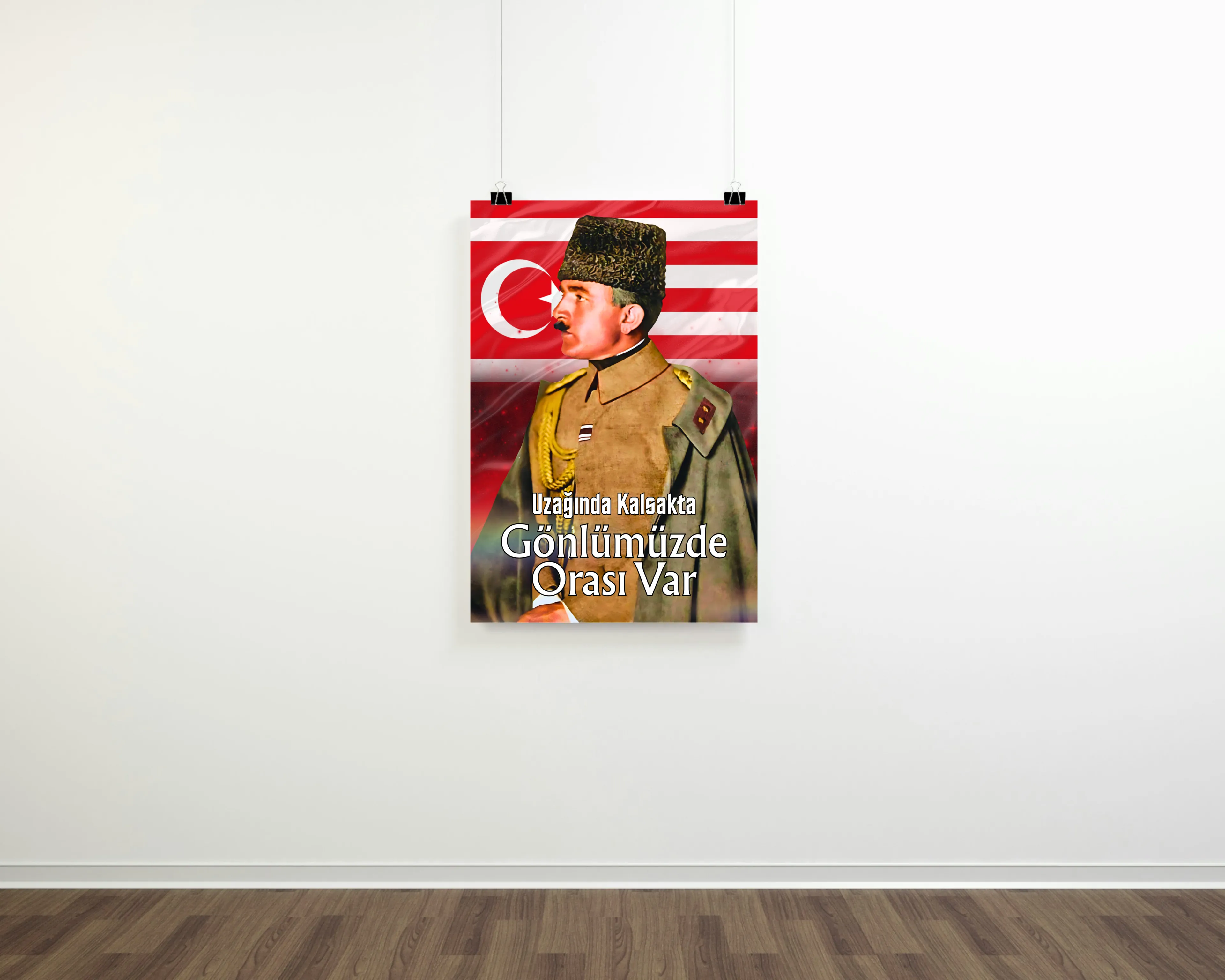 Uzağında Kalsakta Gönlümüzde Orası Var Posteri (İttihat ve Terakki Cemiyeti Serisi)