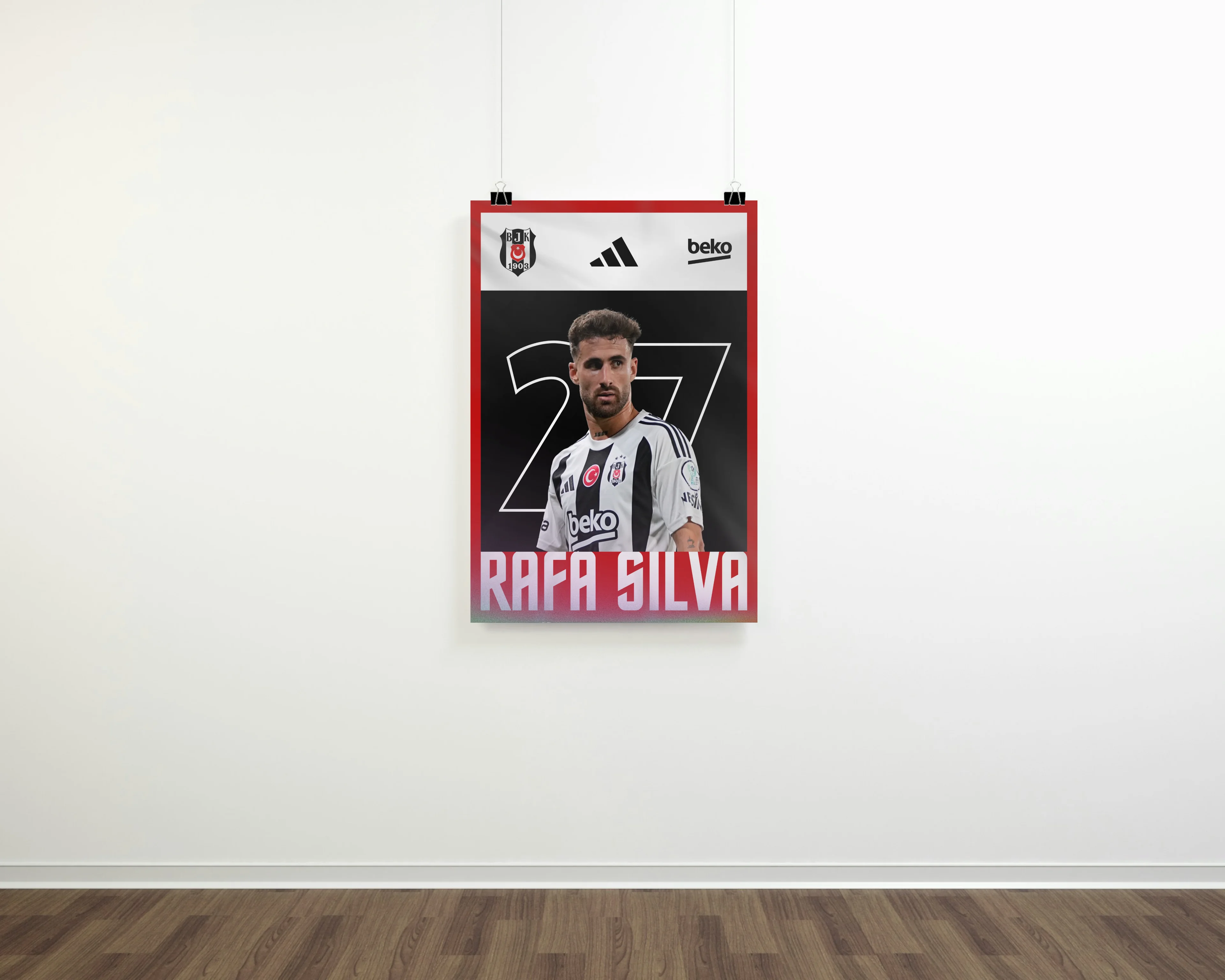 Beşiktaş Rafa Silva Posteri