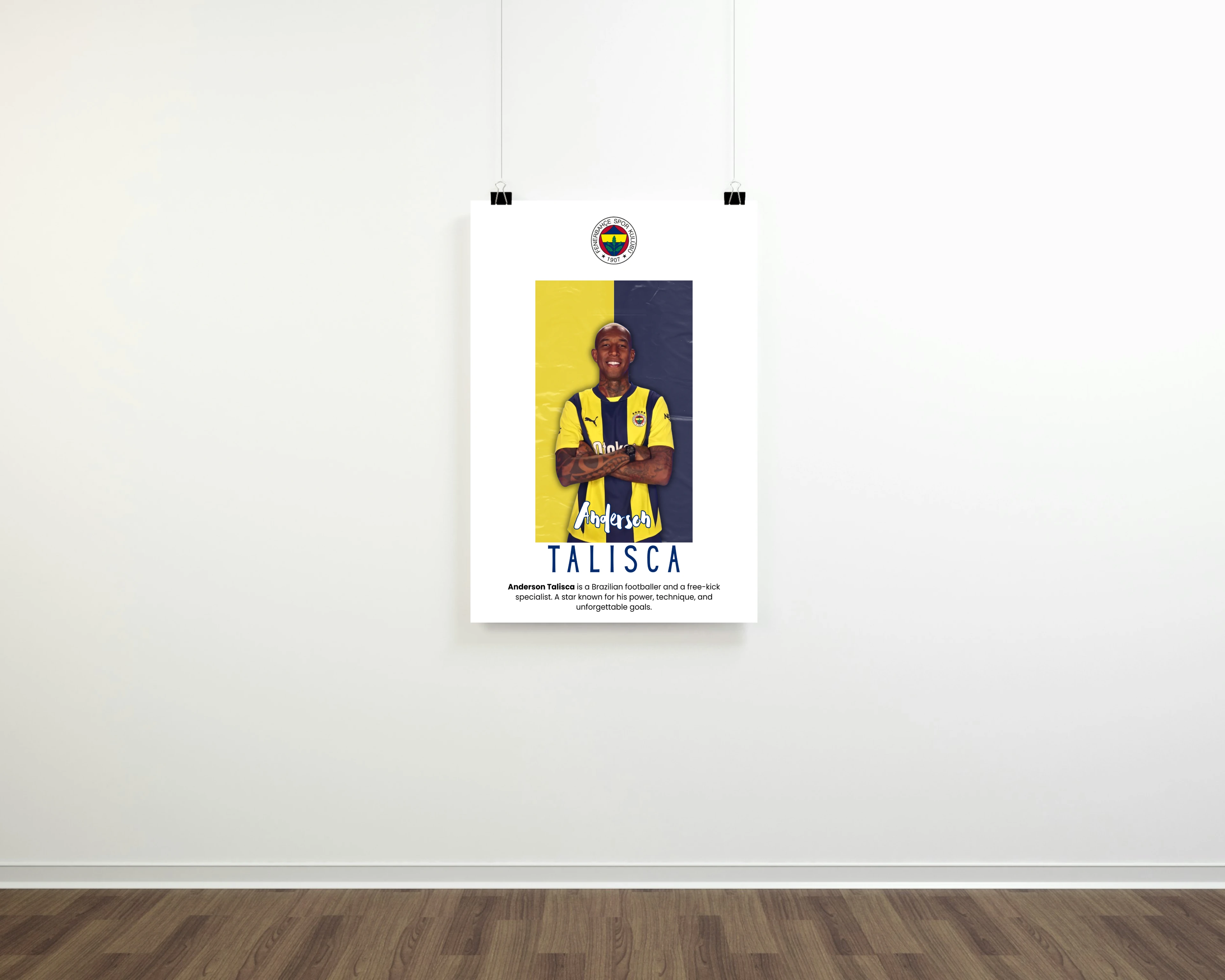 Fenerbahçe Anderson Talisca Posteri