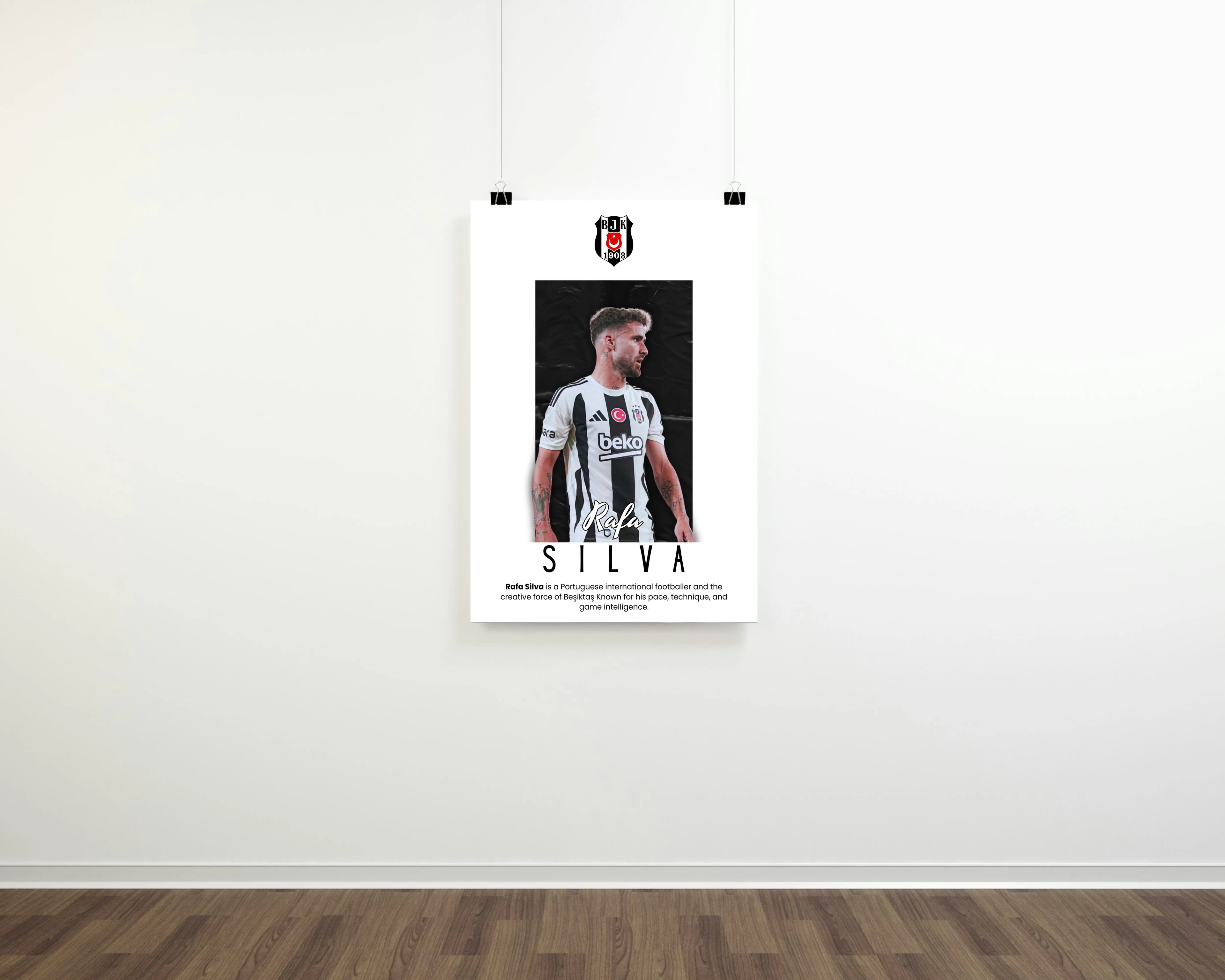 Beşiktaş Rafa Silva Posteri
