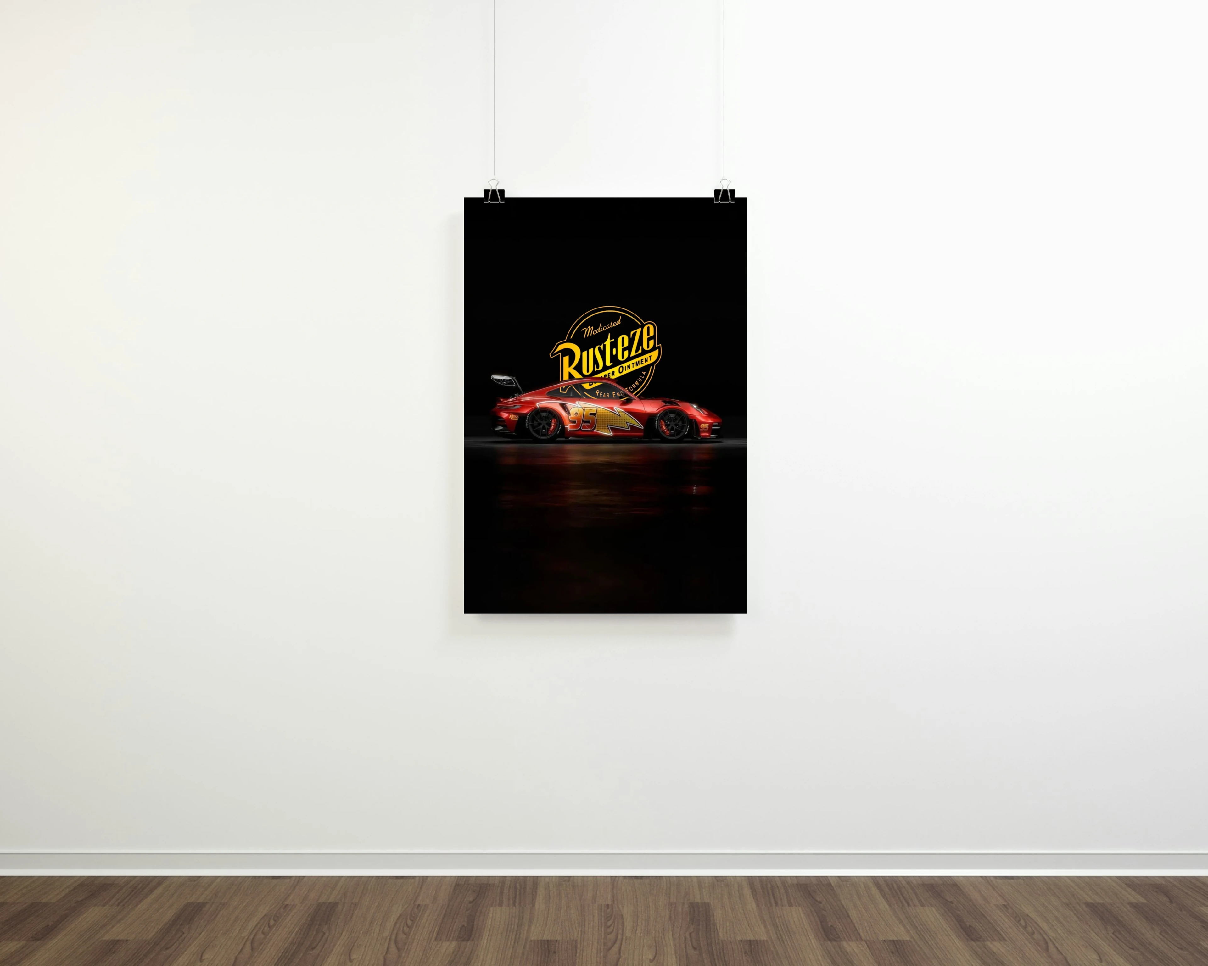 Şimşek McQueen Posteri