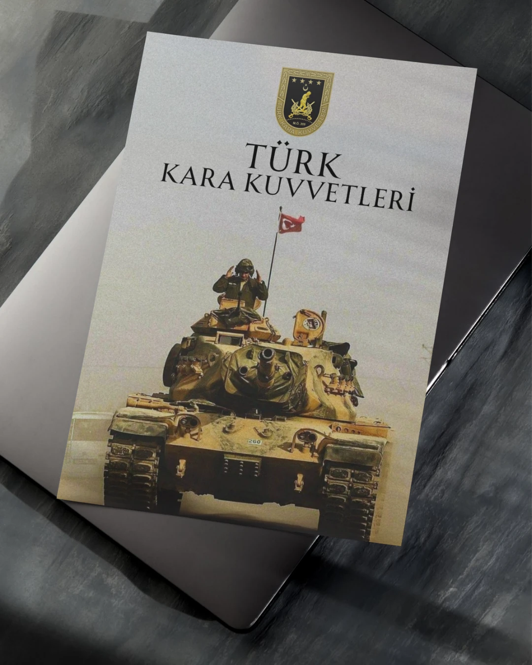 Türk Kara Kuvvetleri Tank Posteri (Türk Silahlı Kuvvetleri Serisi)