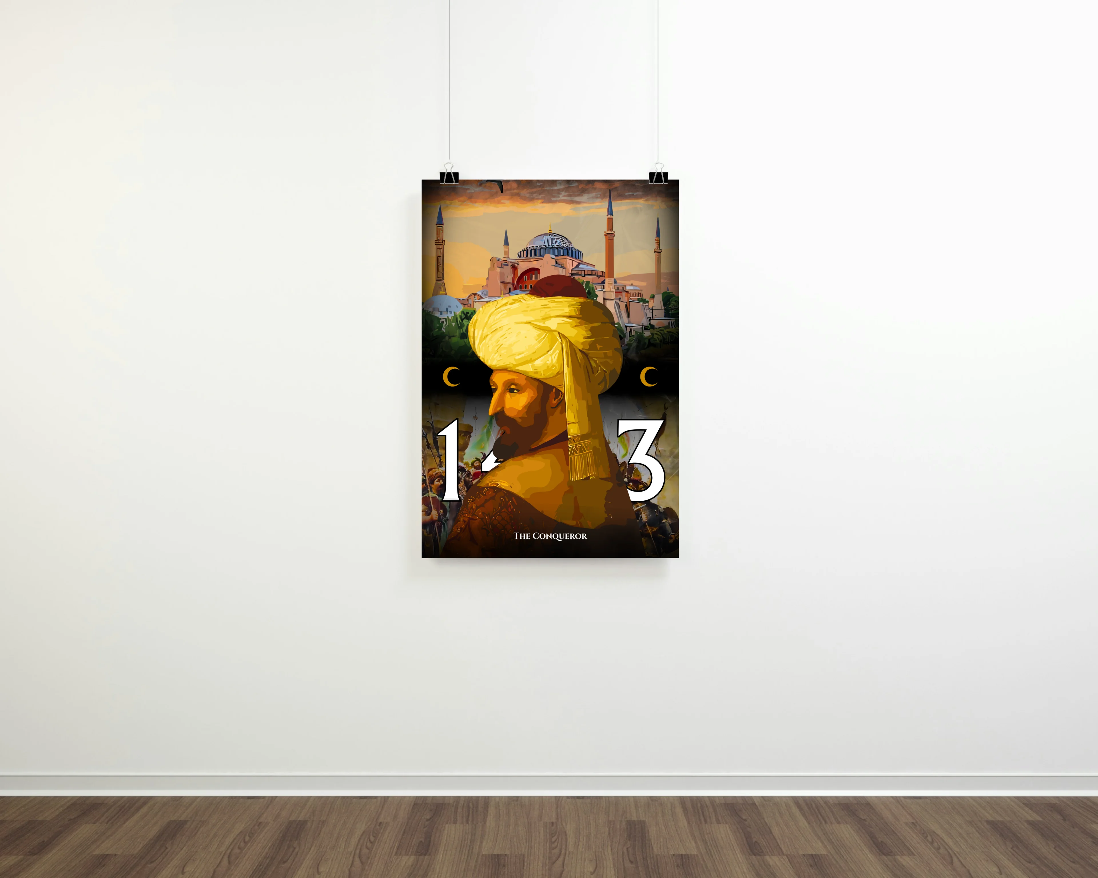 Fatih Sultan Mehmed Posteri (Osmanlı İmparatorluğu Serisi)