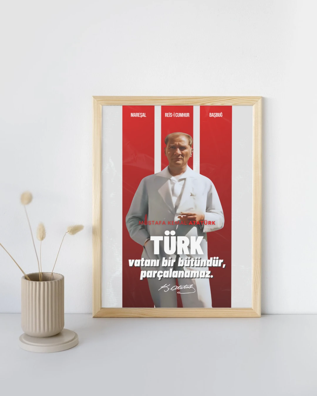 Mustafa Kemal Atatürk Posteri (Atatürk Serisi)