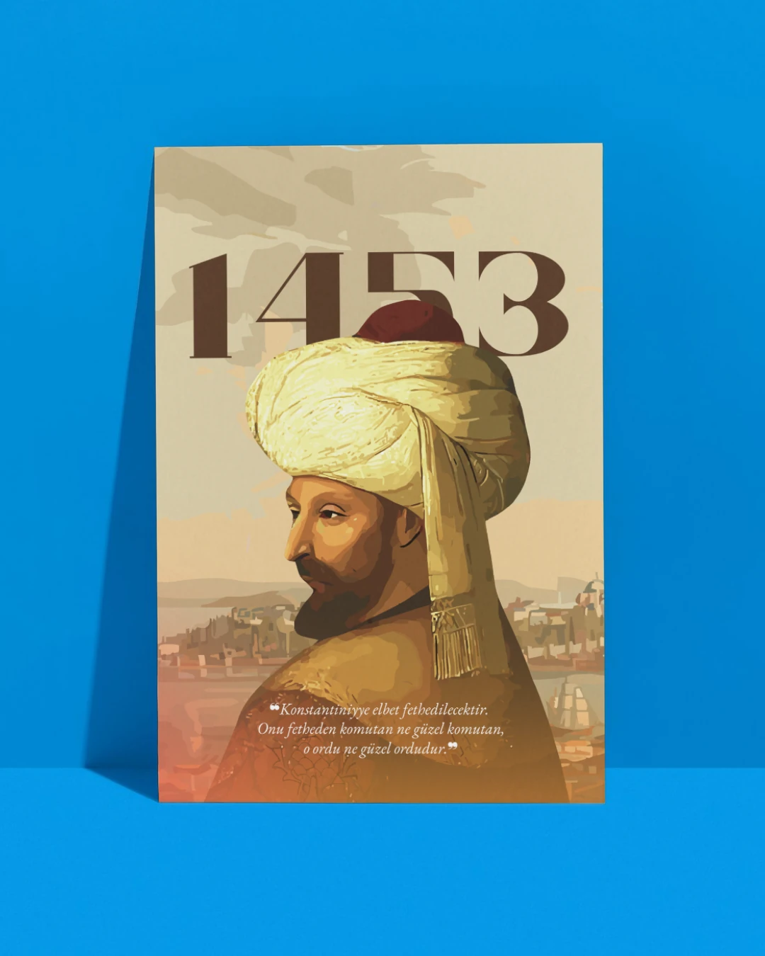 II. Mehmed 1453 Posteri (Osmanlı İmparatorluğu Serisi)