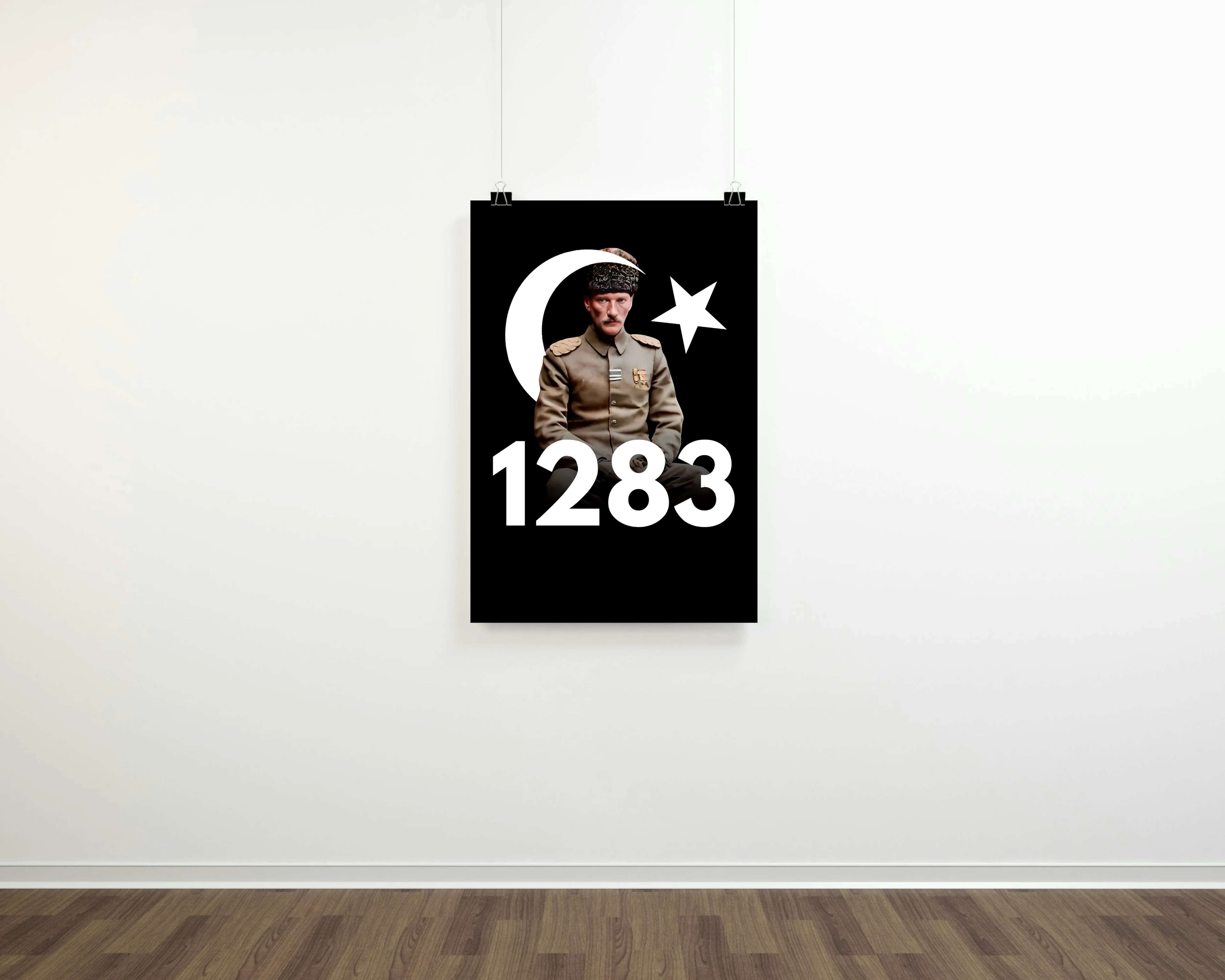 Mustafa Kemal Atatürk 1283 Posteri (Atatürk Serisi)
