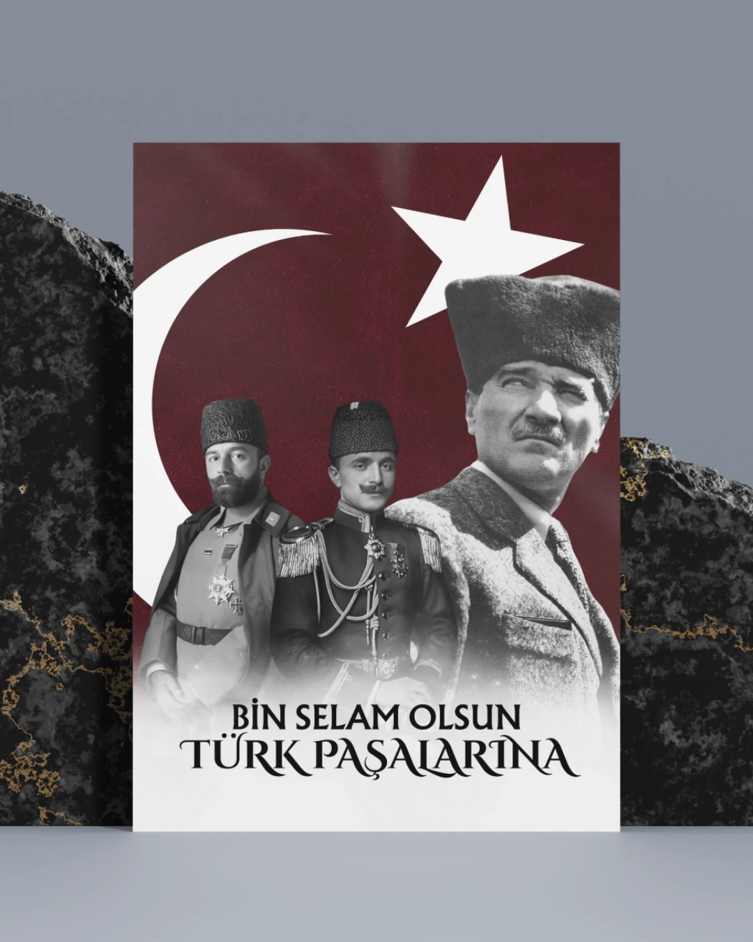 Bin Selam Olsun Türk Paşalarına Posteri (İttihat ve Terakki Cemiyeti Serisi)