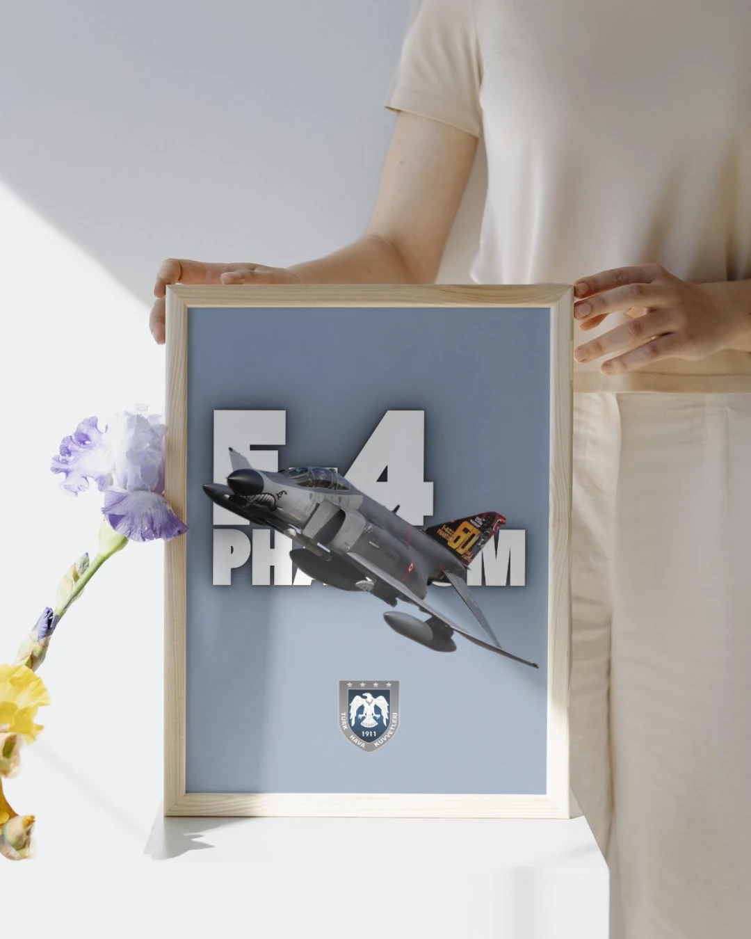 F4-Phantom Türk Hava Kuvvetleri Posteri (Türk Silahlı Kuvvetleri Serisi)