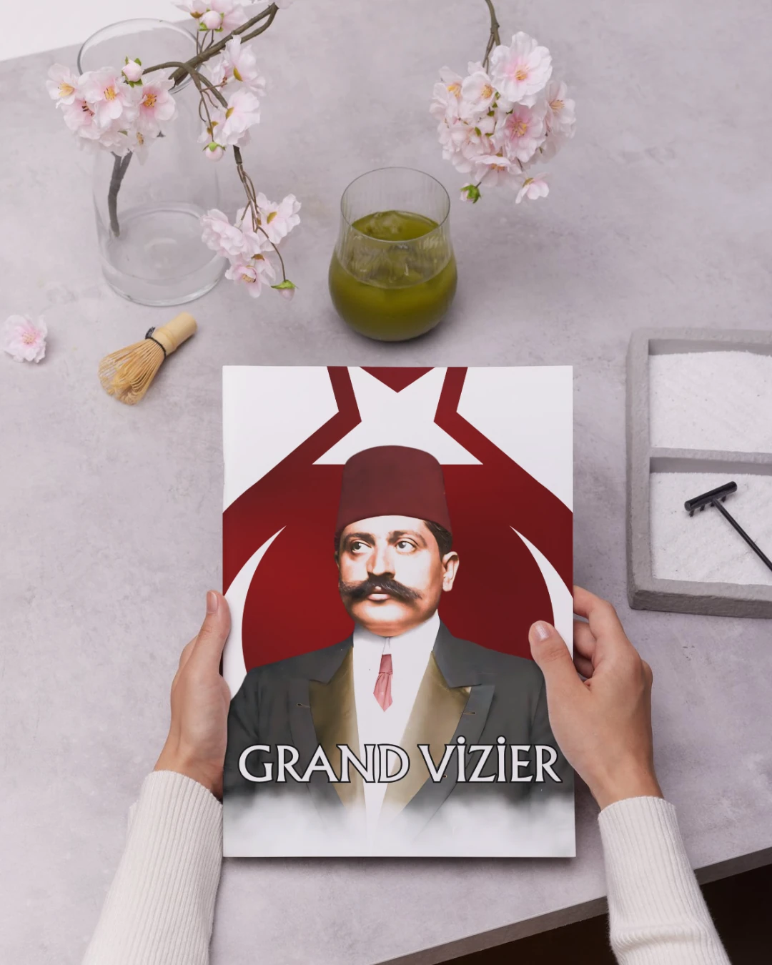 Grand Vizier Talat Paşa Posteri (İttihat ve Terakki Cemiyeti Serisi)