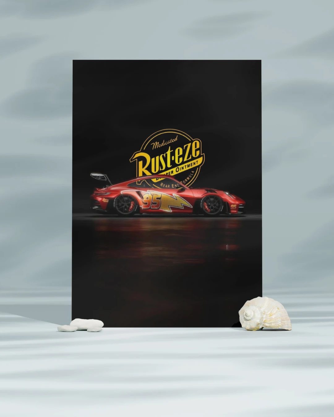 Şimşek McQueen Posteri