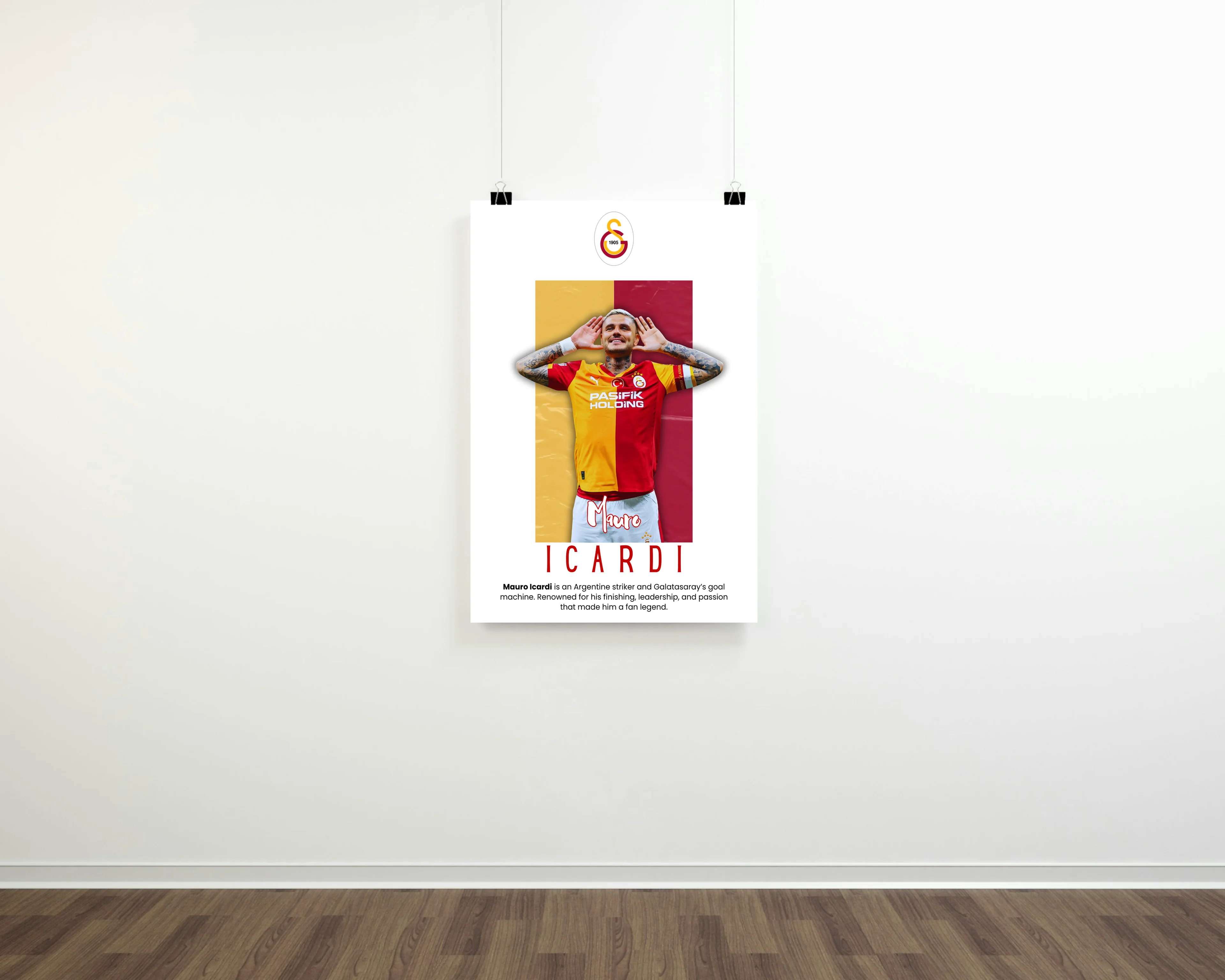 Galatasaray Mauro İcardi Posteri