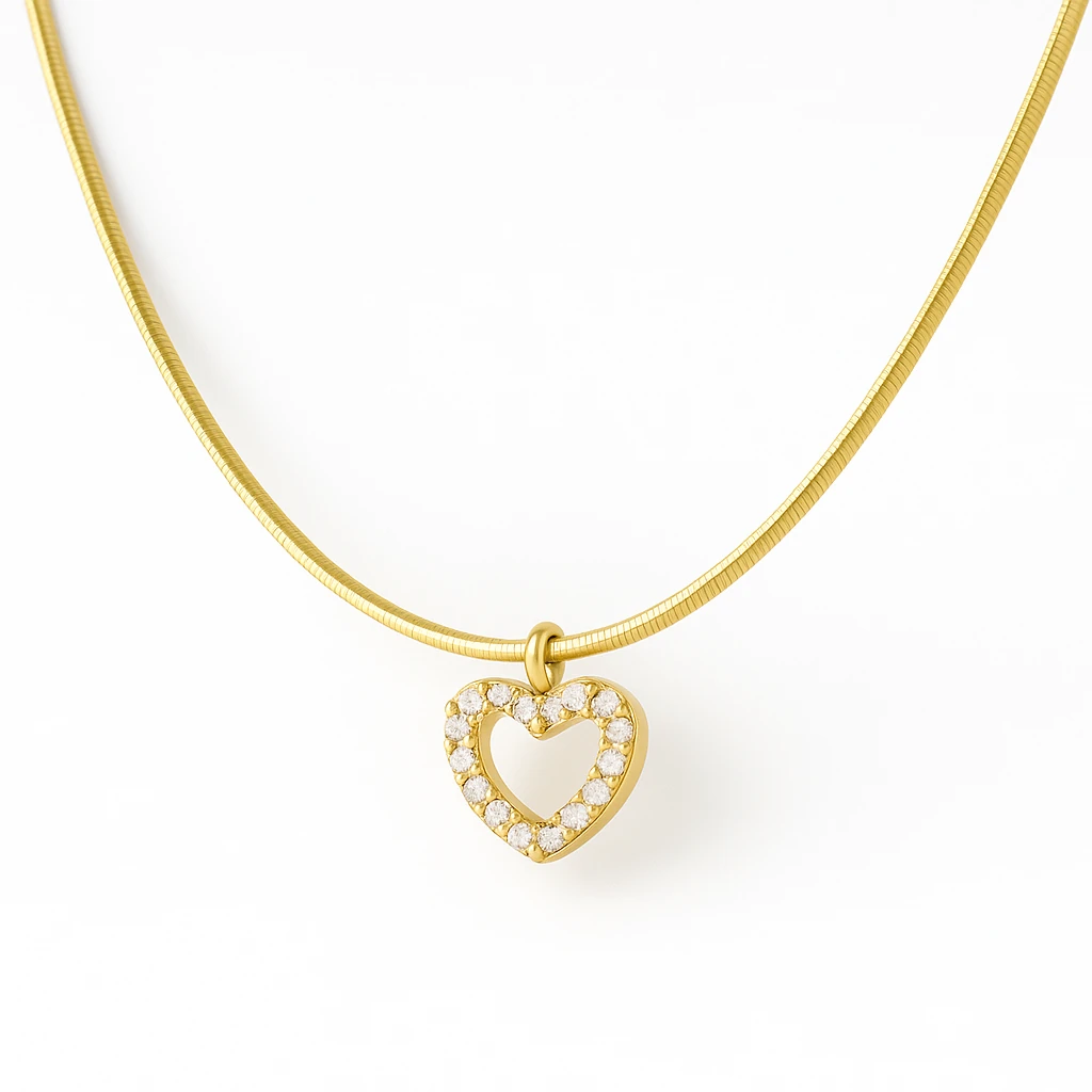Minimal Kalp Kolye