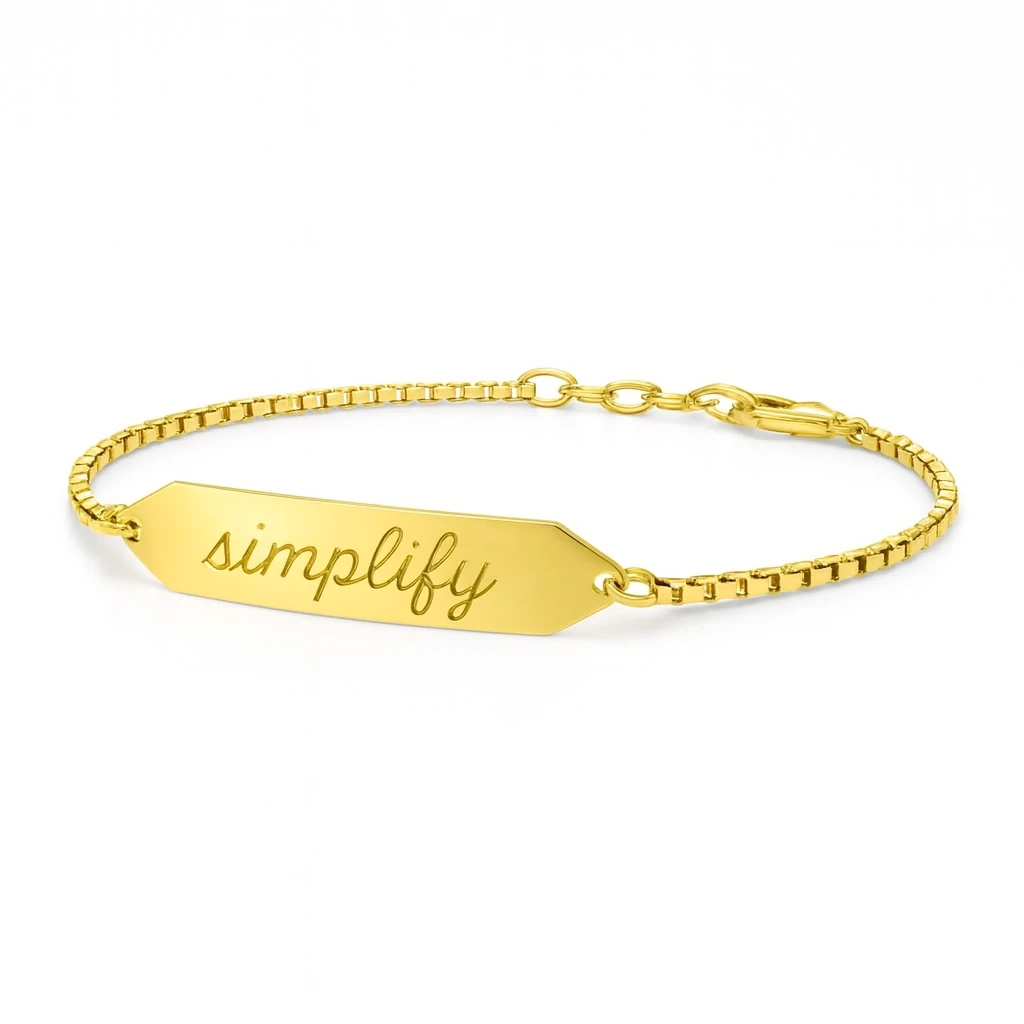 Yazılı Künye Bileklik