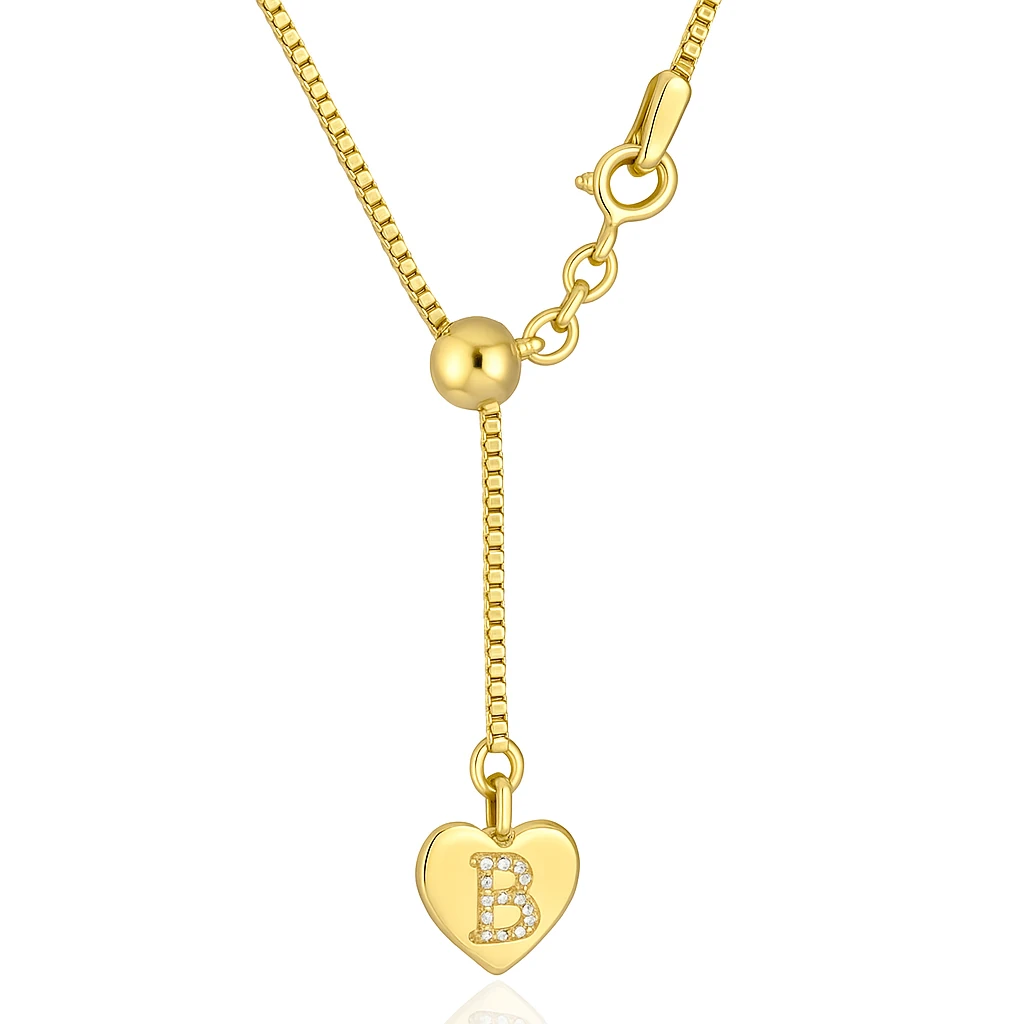 Asansör Zincir Harf Kolye