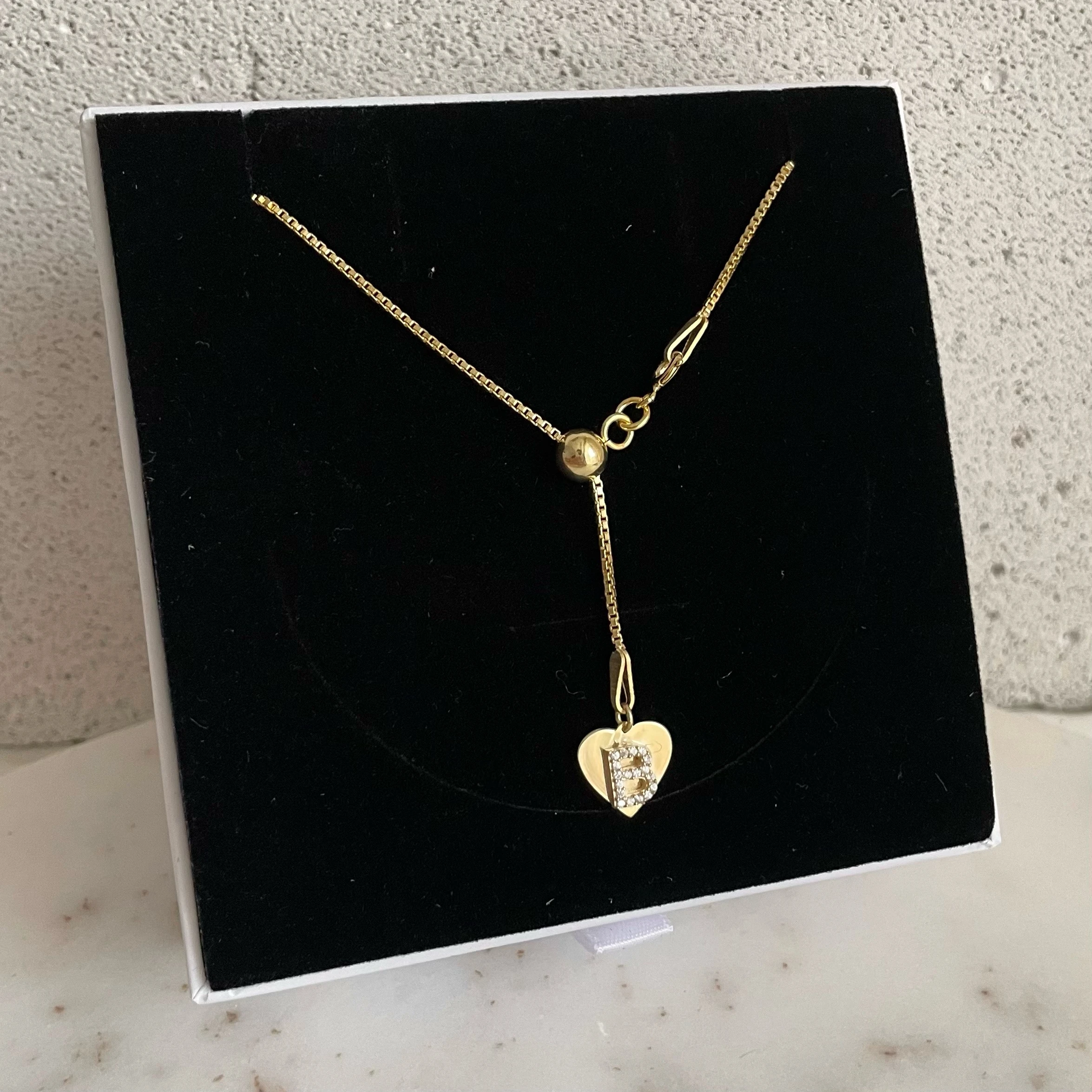 Asansör Zincir Harf Kolye