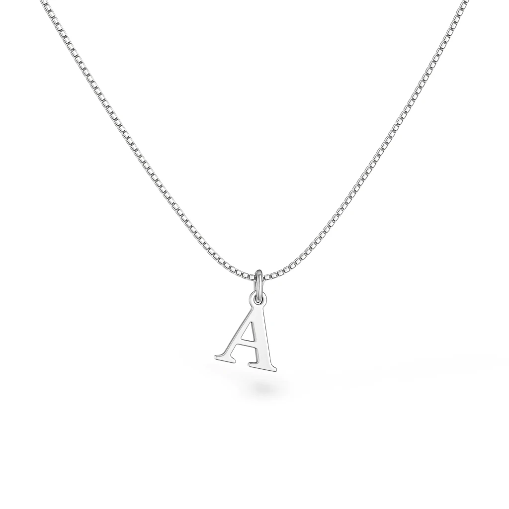 Küp Zincir Harf Kolye