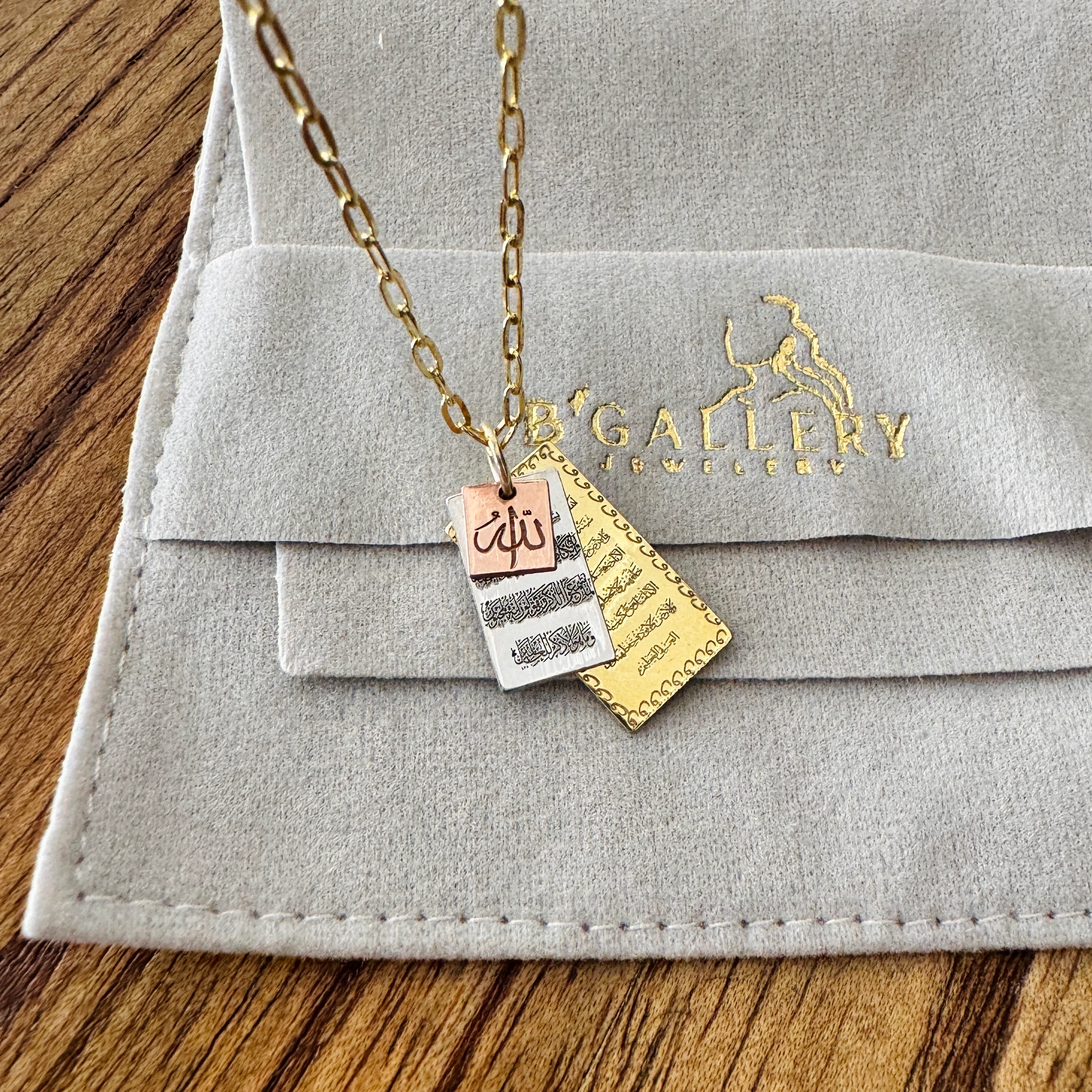 3'lü Plaka Dua Kolye