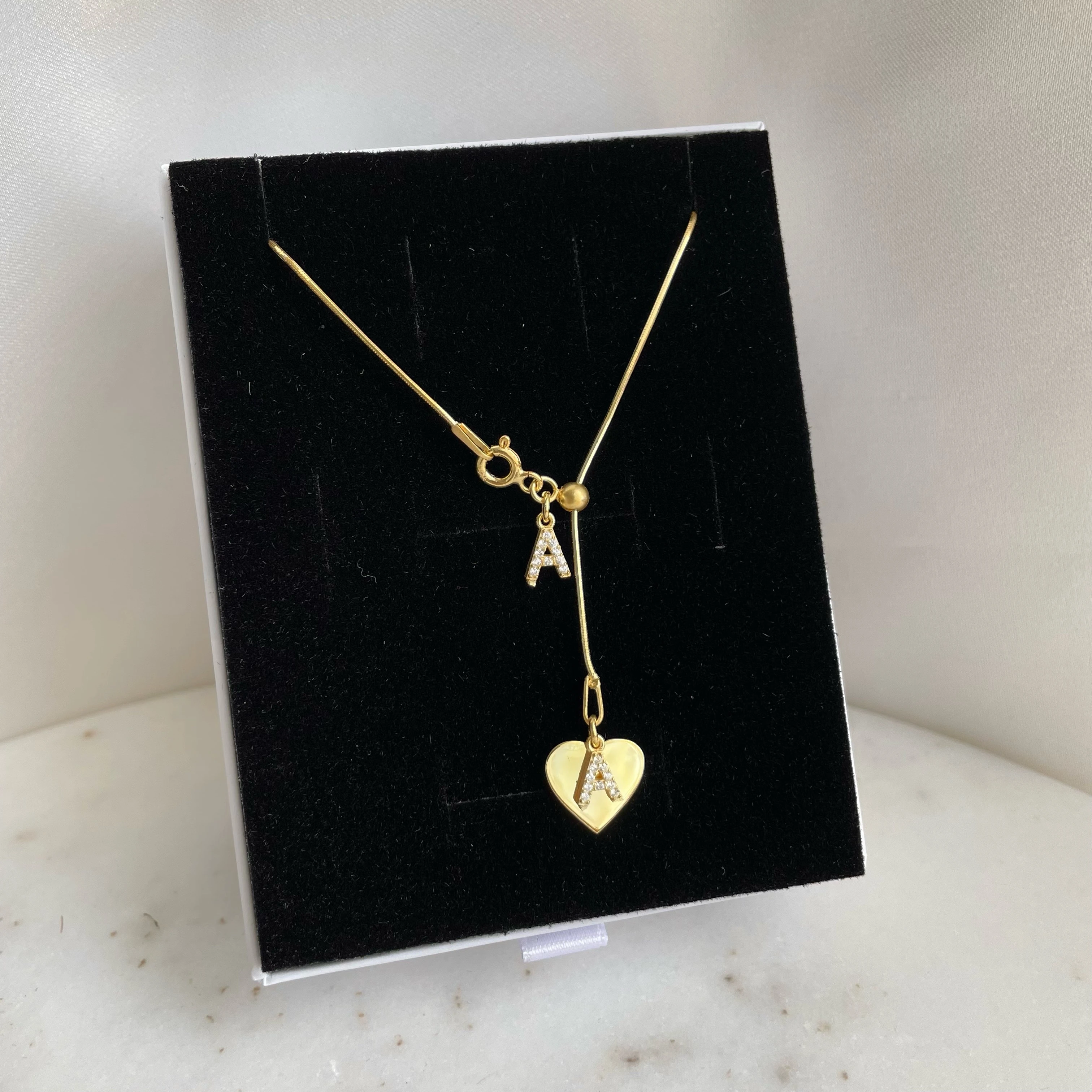 Asansör Tasarım Harf Kolye