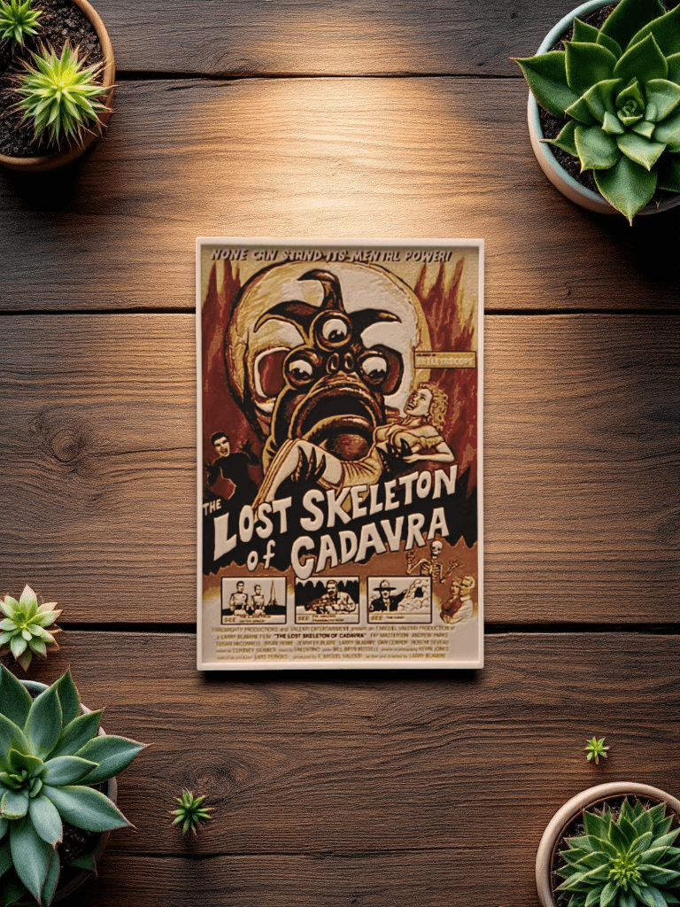 The Lost Skeleton of Cadavra Poster