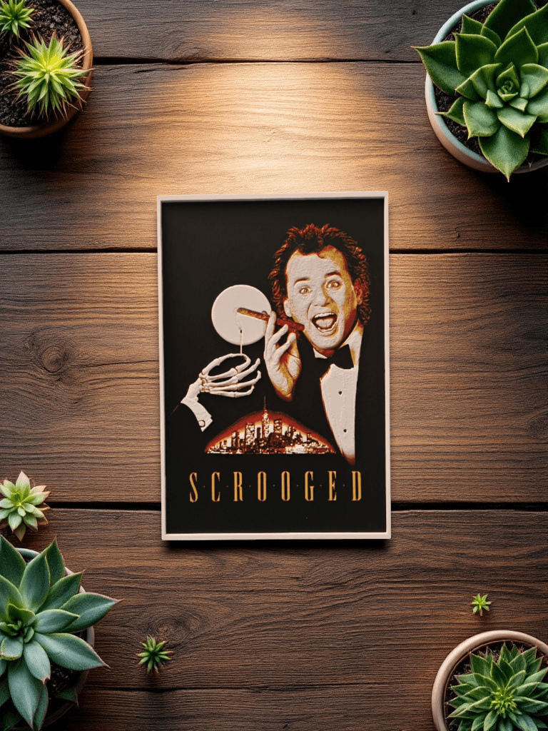 Scrooged Movie Poster