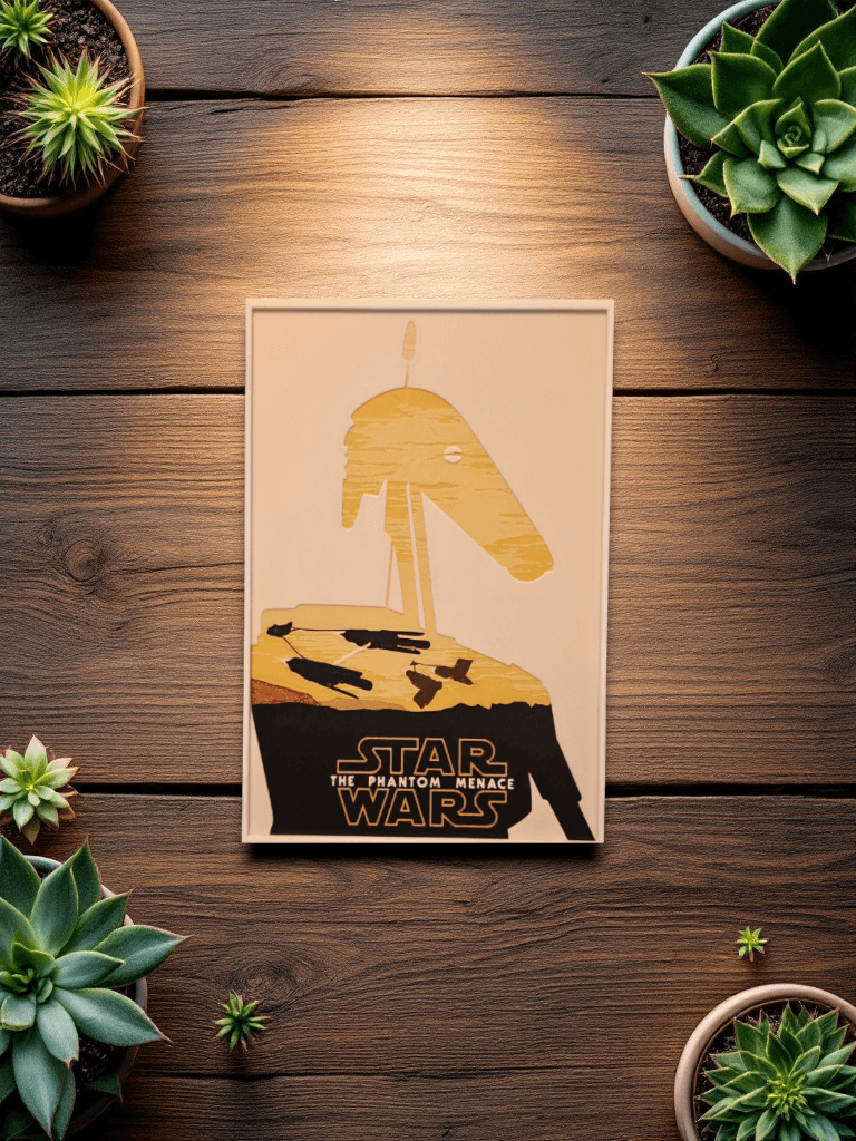 Star Wars Episode I The Phantom Menace V2 Poster