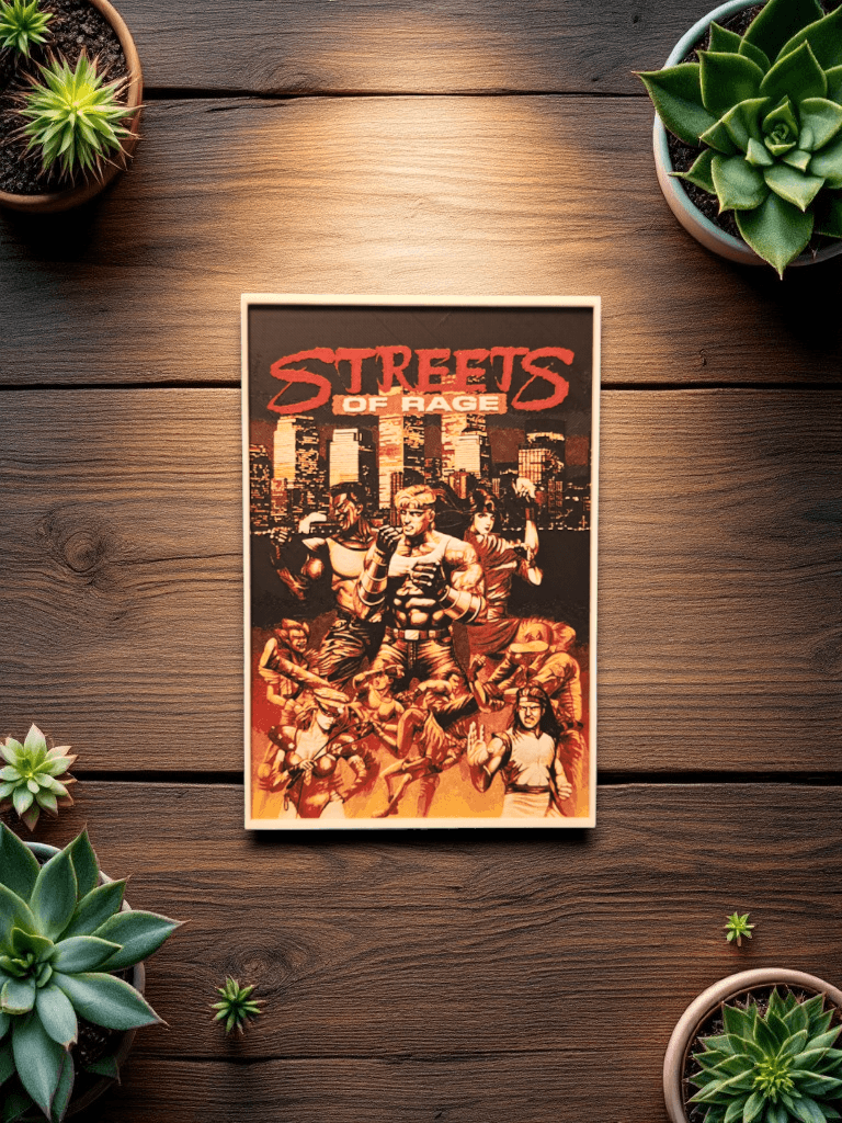 Streets of Rage Game Poster