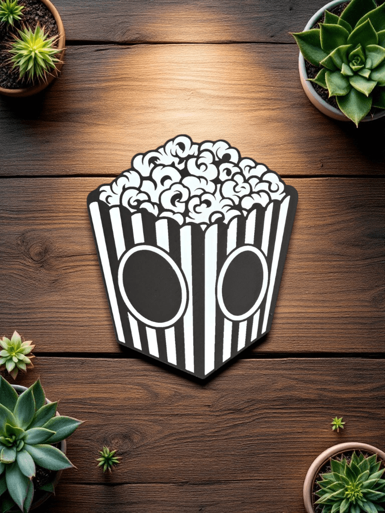 Vintage Popcorn Cinema