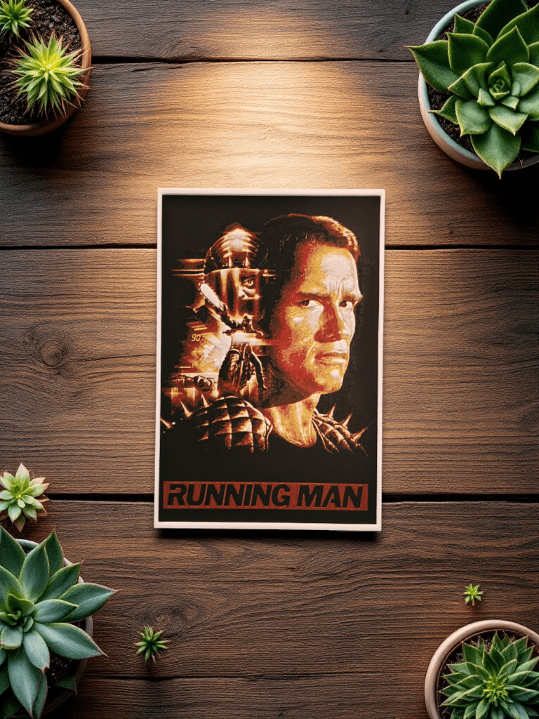 The Running Man Movie Poster