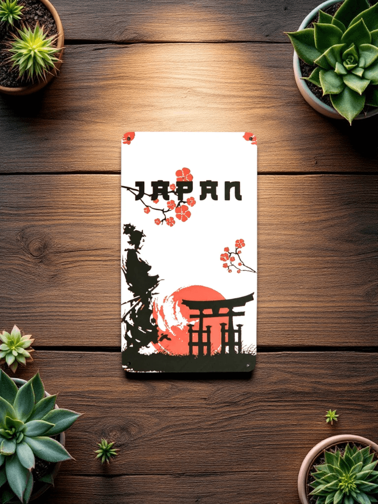 Japan Flower Red
