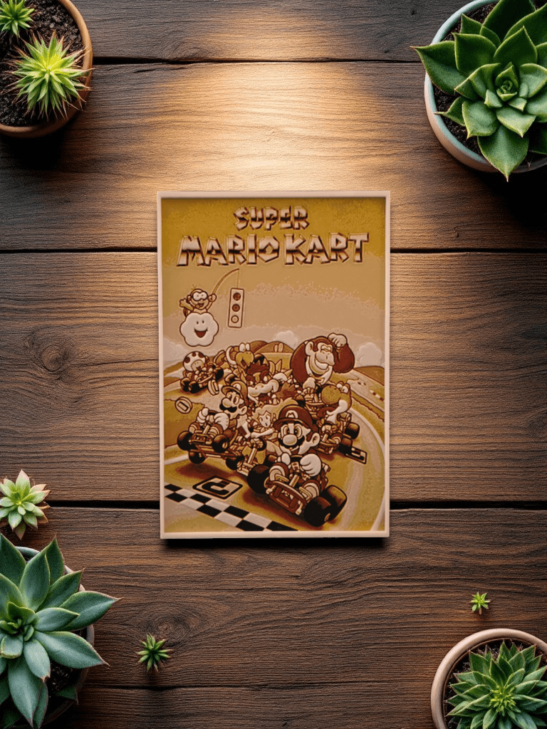 Super Mario Kart Poster