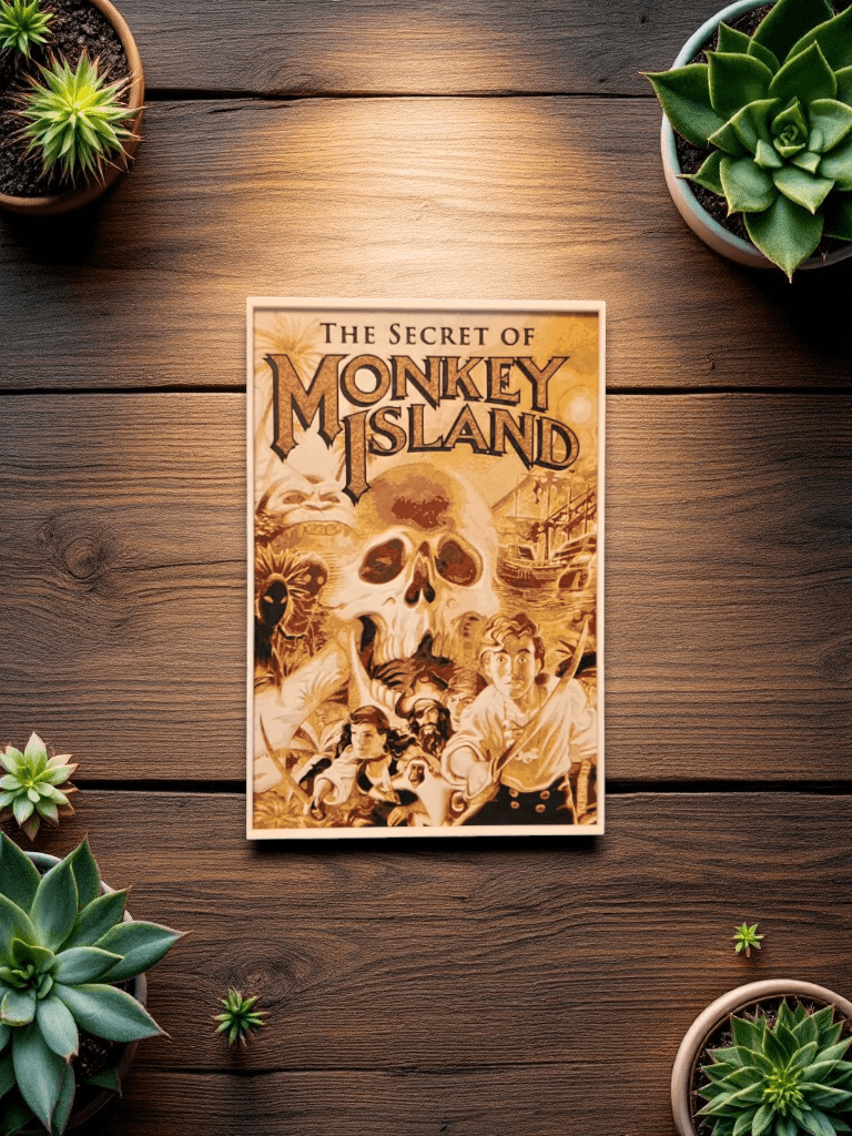 The Secret of Monkey Island Poster