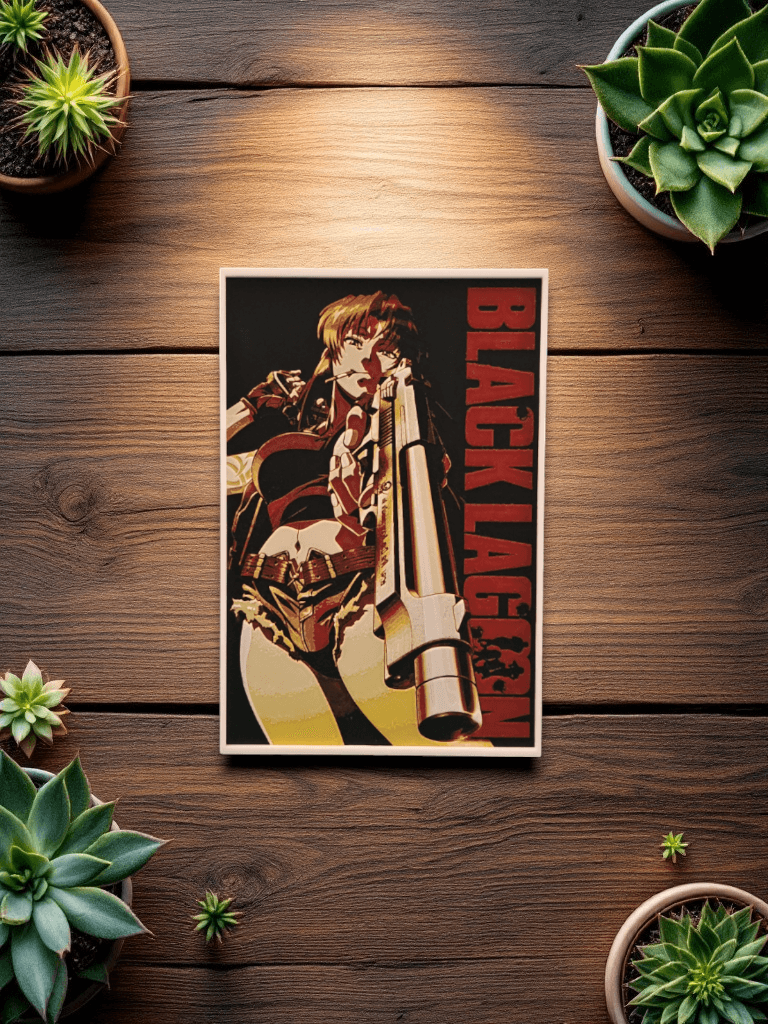 Black Lagoon Anime Poster