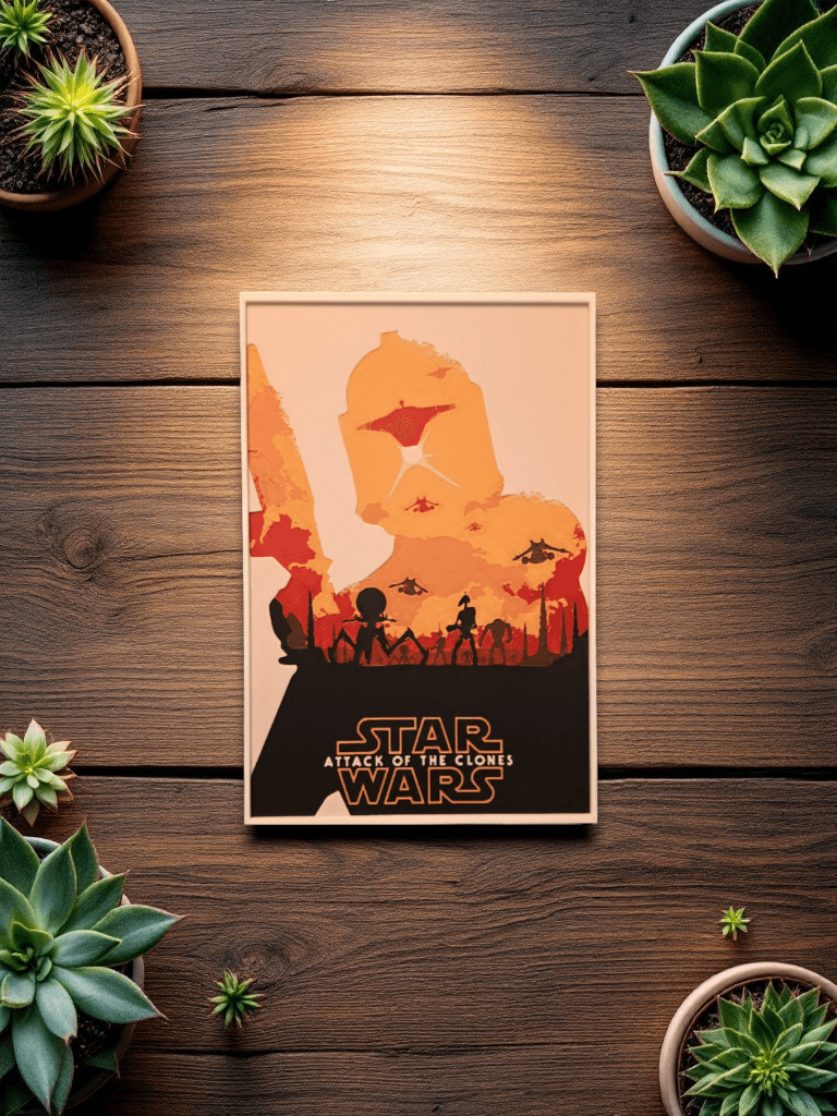 Star Wars Episode II Attack of the Clones Poster
