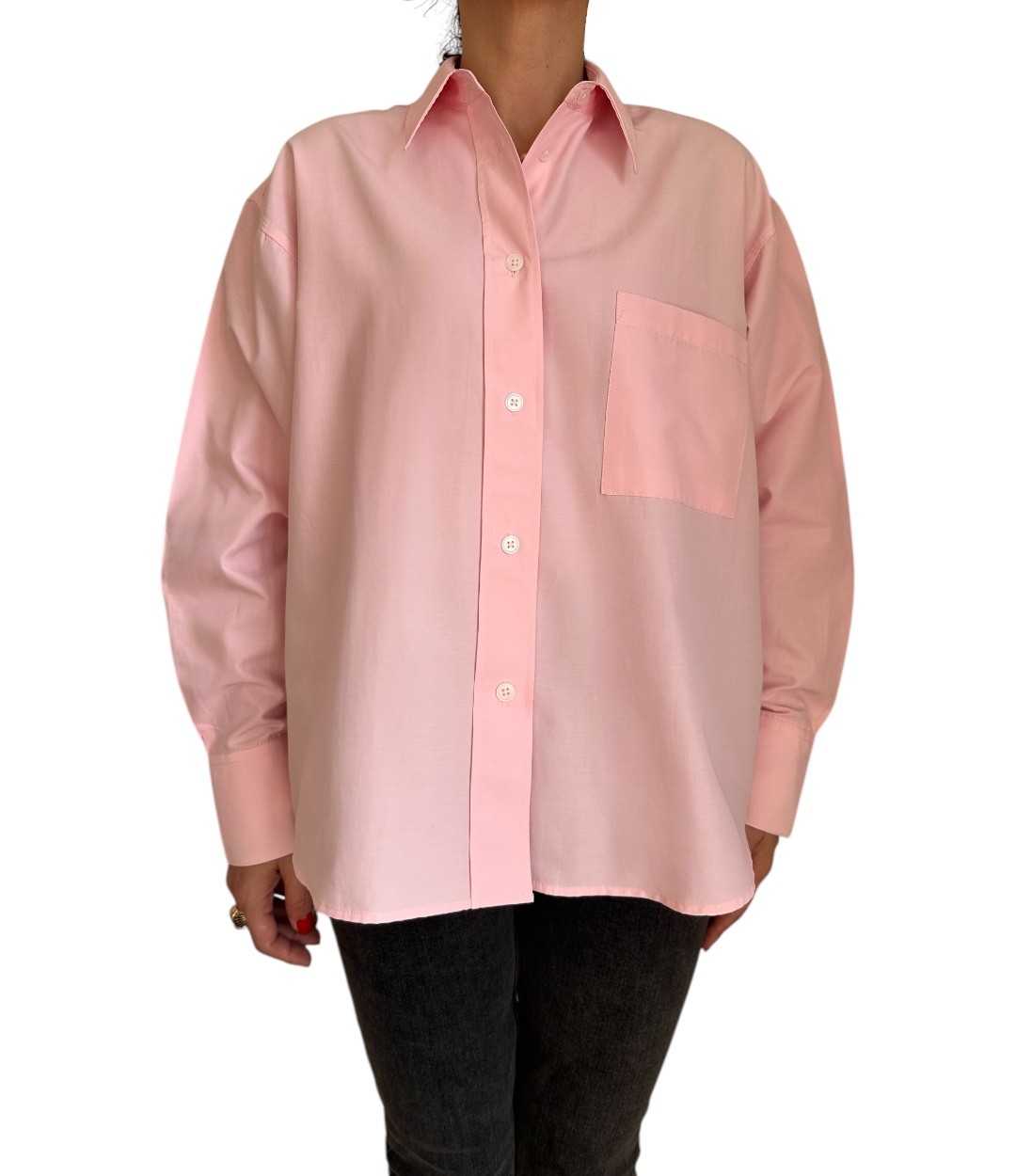 Oversize Poplin Gömlek