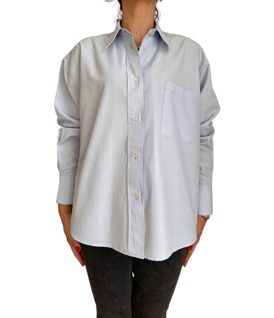 Oversize Poplin Gömlek