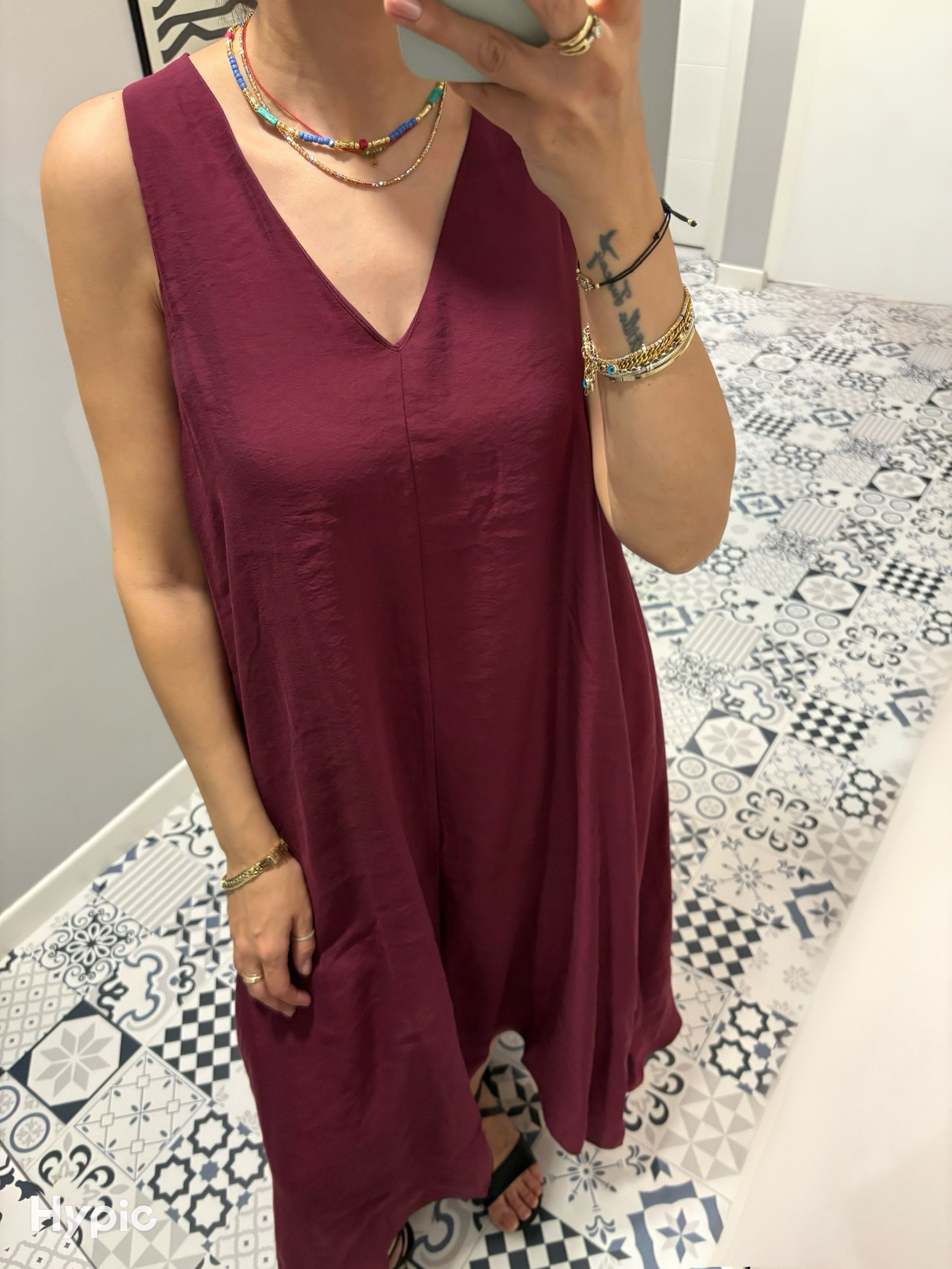 Bordo Elbise