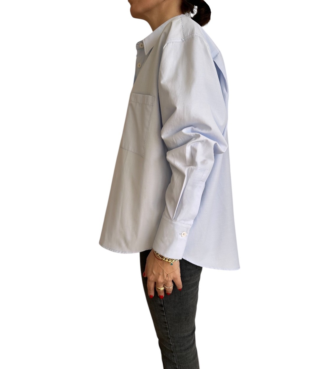 Oversize Poplin Gömlek