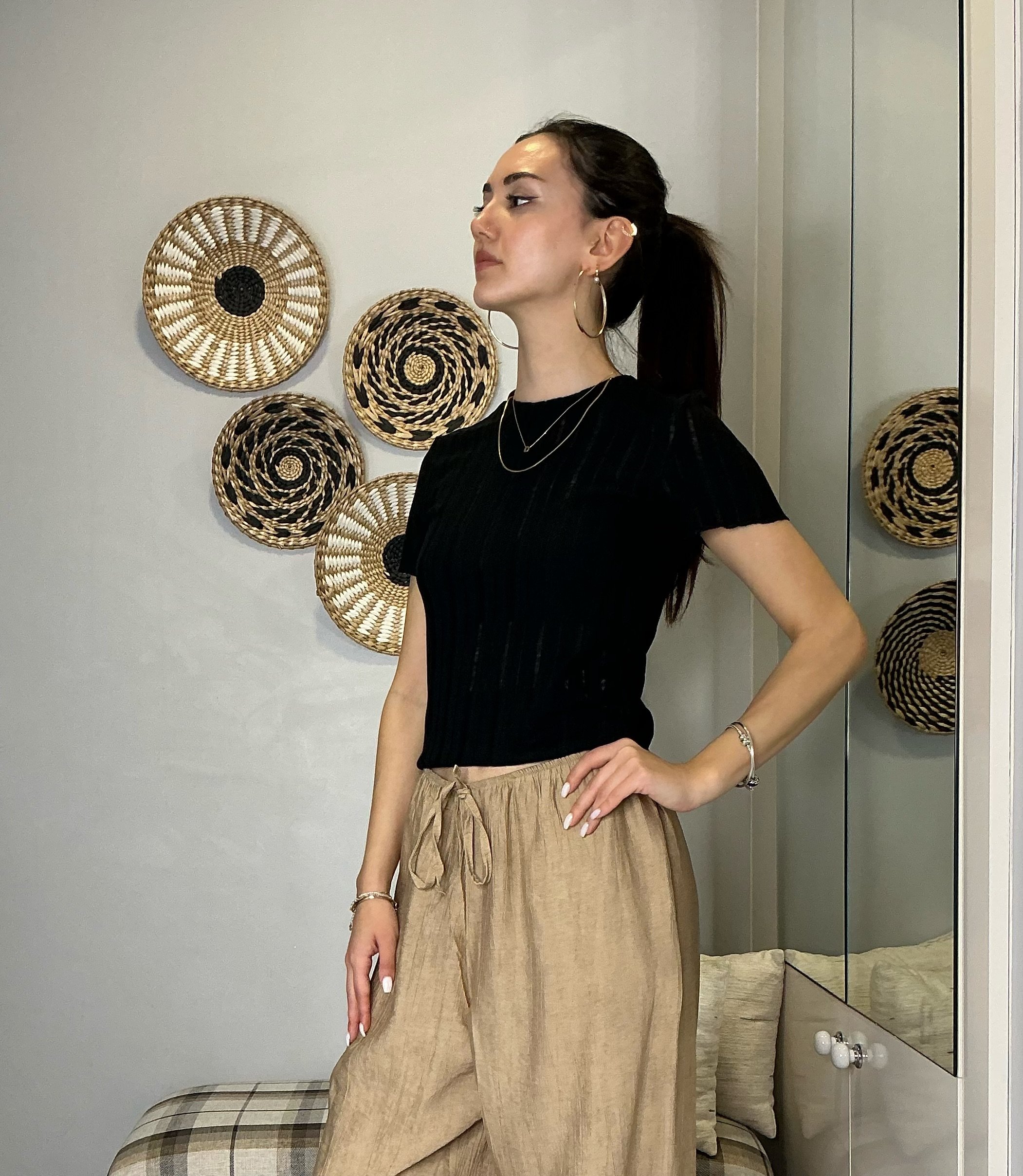 İnce Triko Bluz