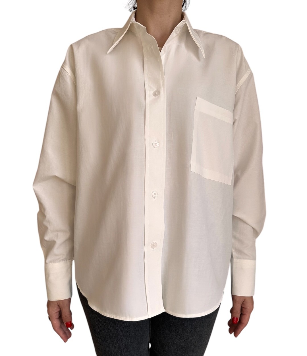 Oversize Poplin Gömlek